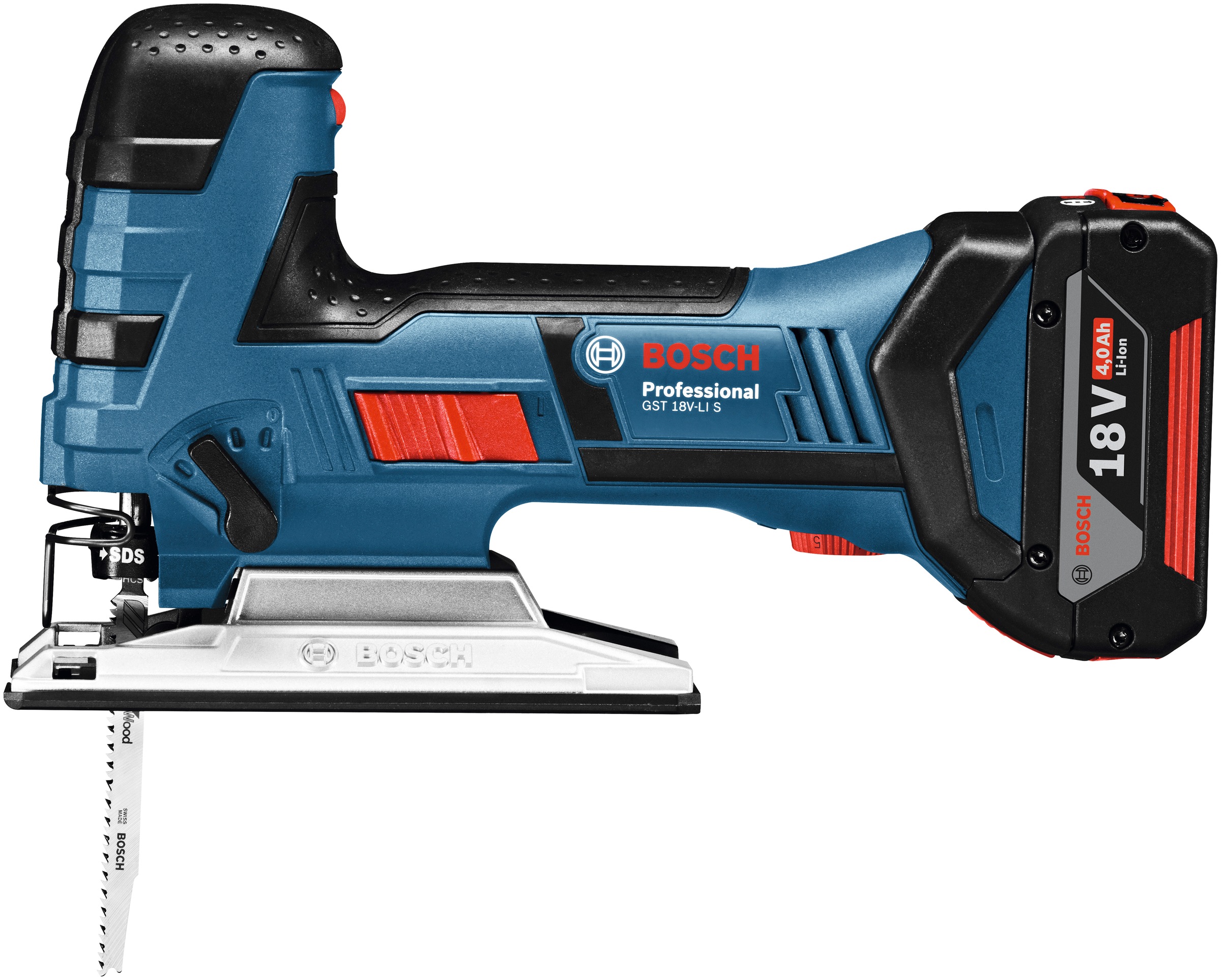 Bosch Professional Akku-Stichsäge »GST 18V-LI S Pro«, ohne Akku und Ladegerät günstig | BAUR