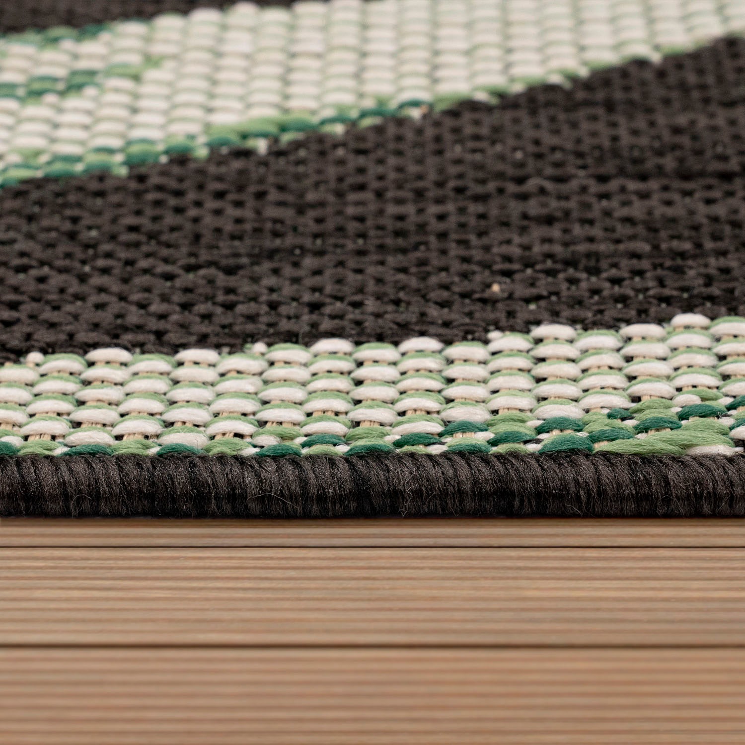 Paco Home Teppich »Ostende 554«, rechteckig, Flachgewebe, Motiv  Palmenblätter, In- und Outdoor geeignet, Wohnzimmer auf Rechnung | BAUR | Kurzflor-Teppiche