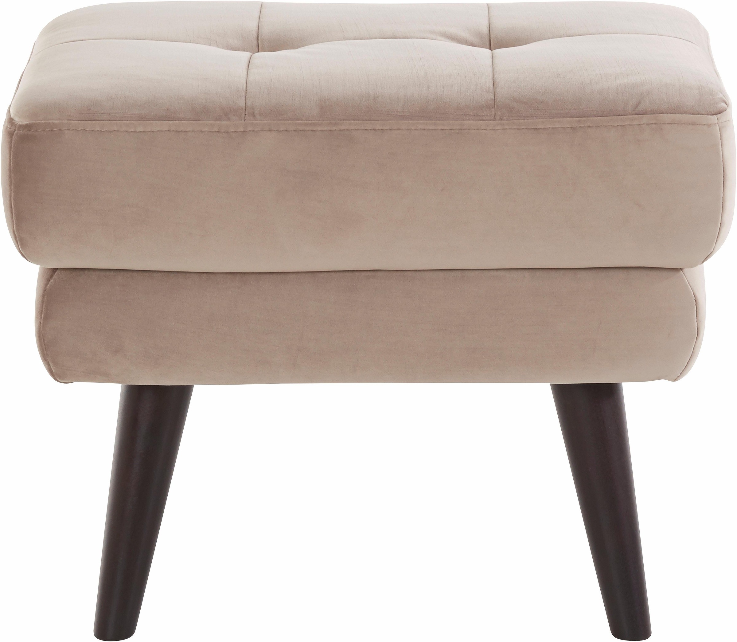 Thumbnail - Home affaire Hocker "Hemmink" mit Knopfheftung