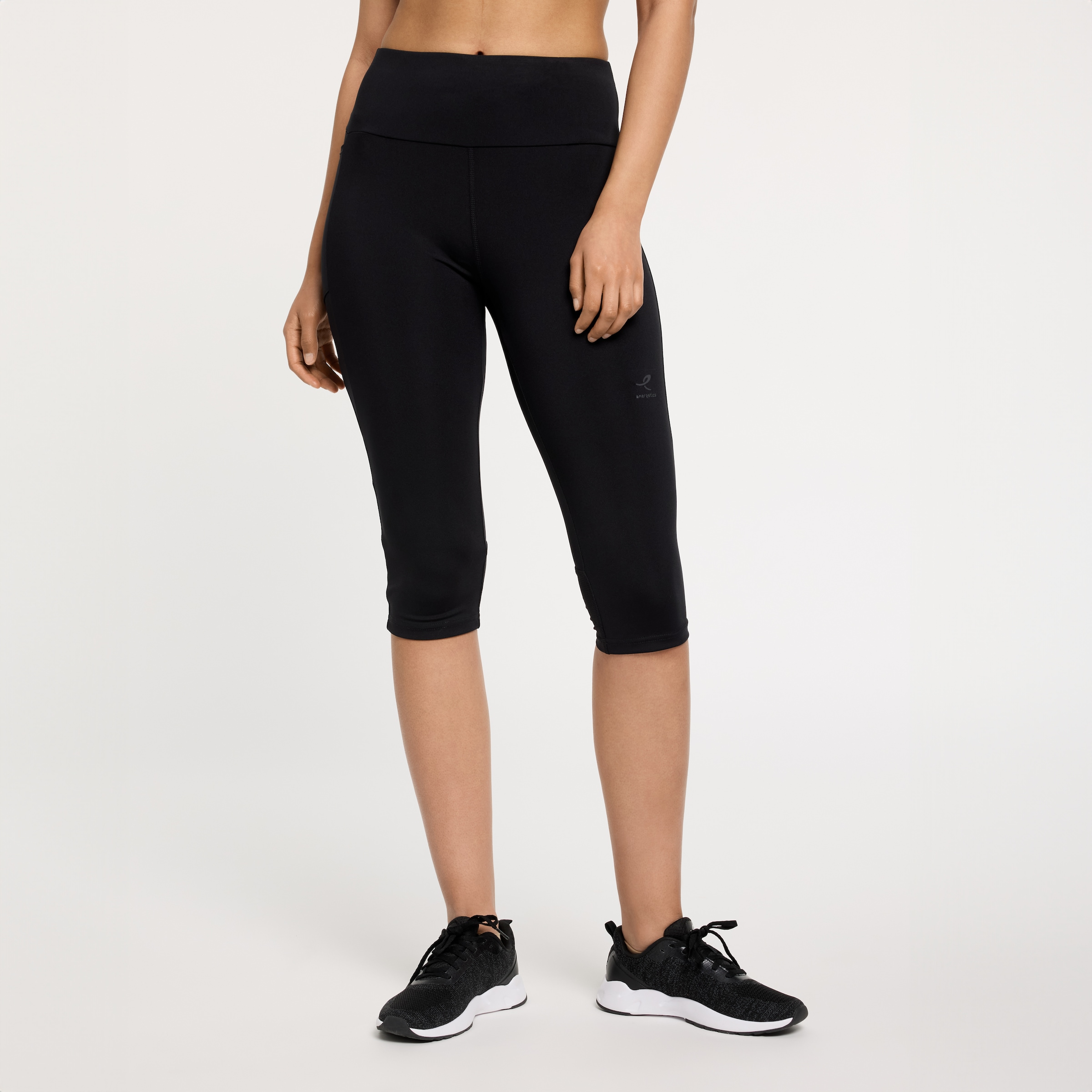 Energetics Lauftights "DA.-TIGHT PORTIA II 3/4 W" 3/4-Länge, mit Tasche, aus Polyester und Elasthan