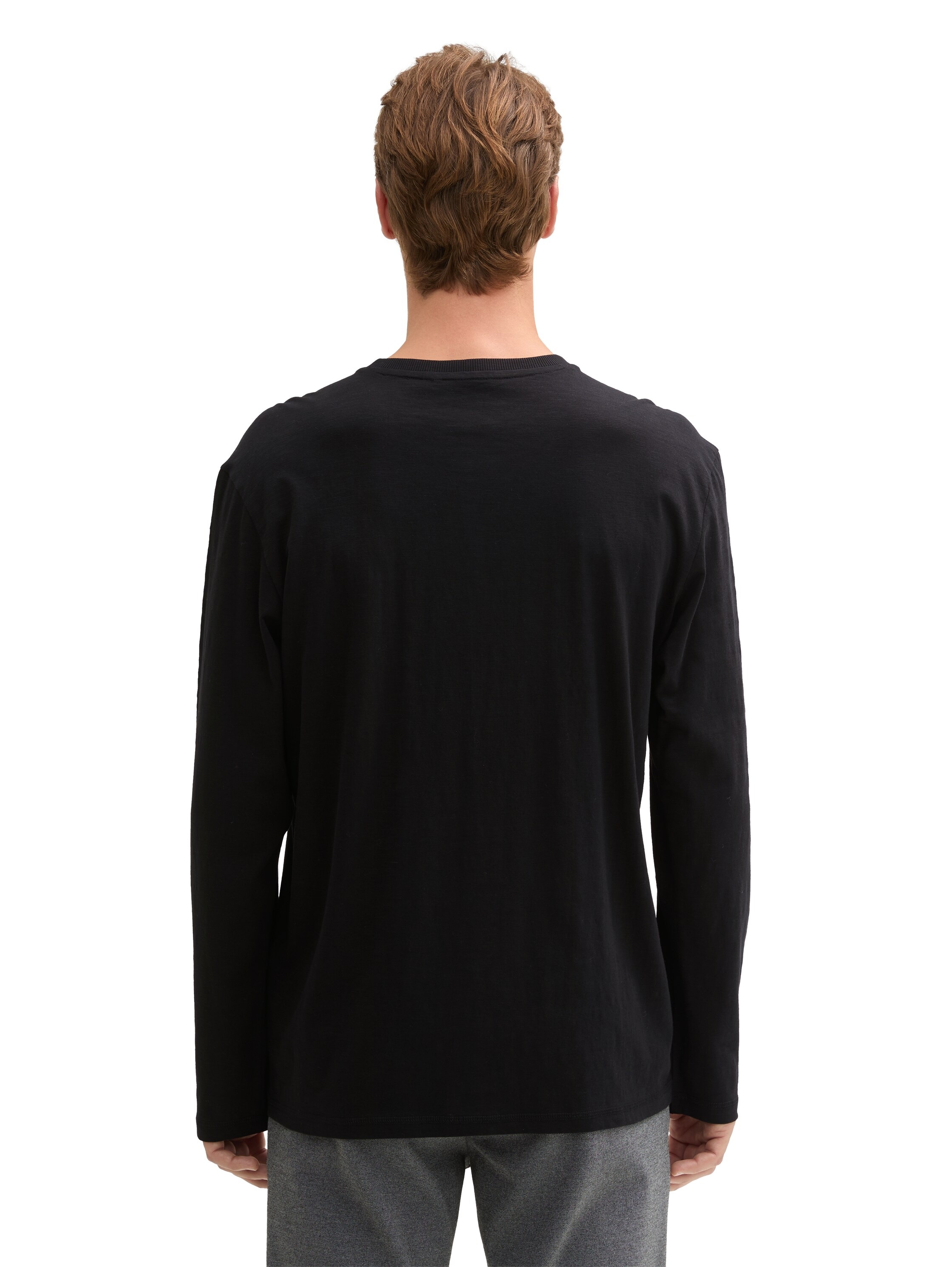 TOM TAILOR Henleyshirt, mit Henley Ausschnitt