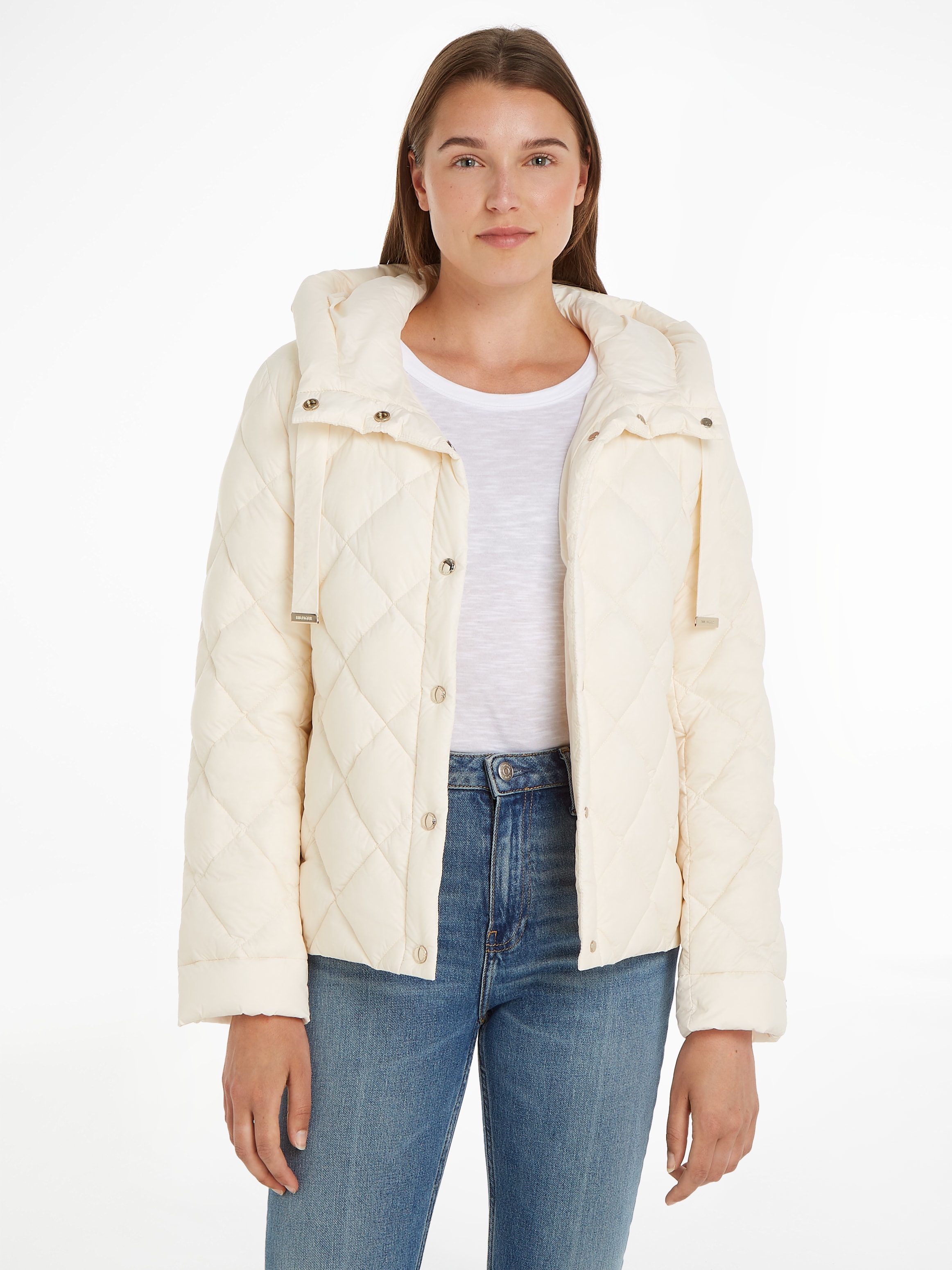 Tommy Hilfiger Steppjacke "CLASSIC LW DOWN QUILTED JACKET", mit Kapuze, mit günstig online kaufen