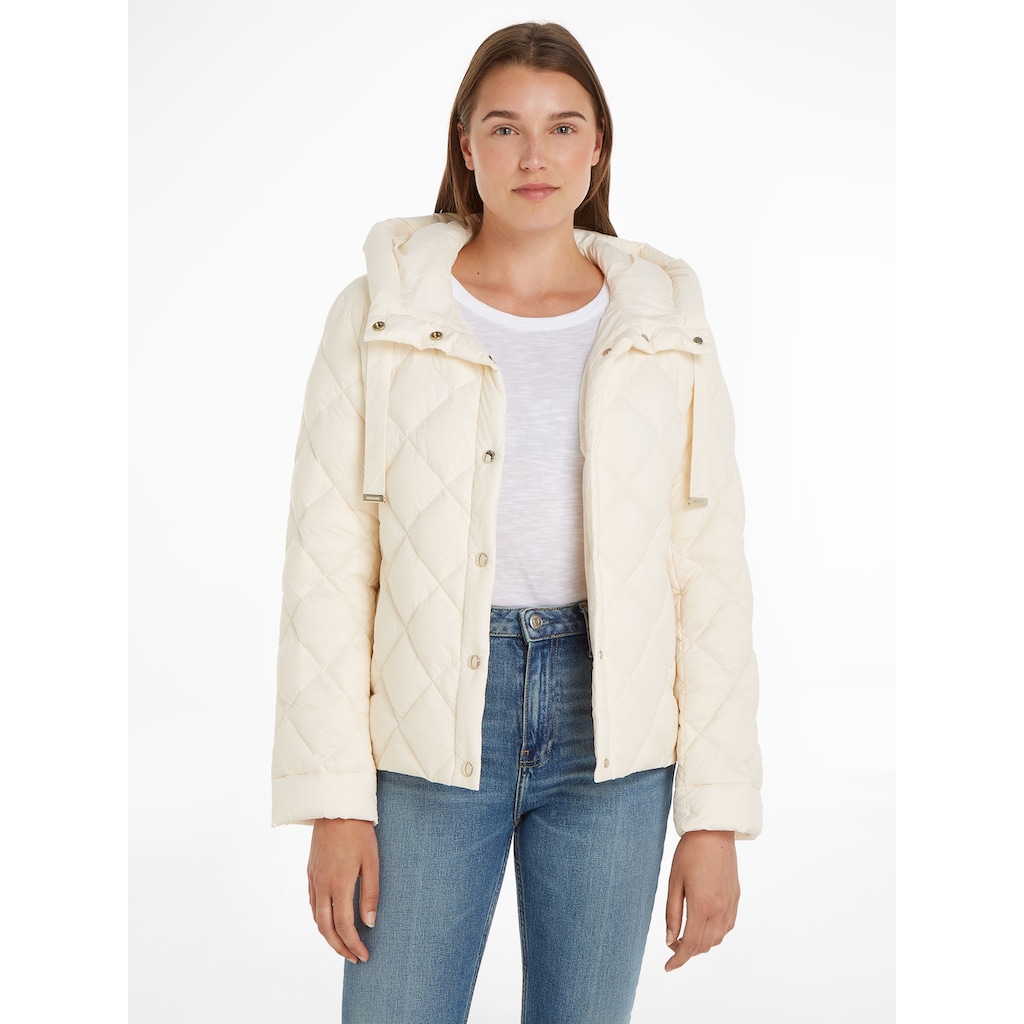 Tommy Hilfiger Steppjacke »CLASSIC LW DOWN QUILTED JACKET«, mit Kapuze