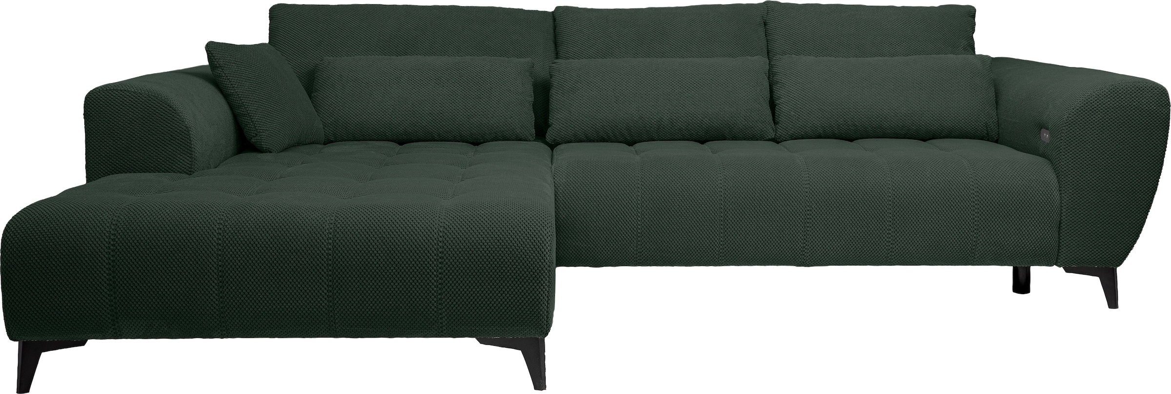 WERK2 Ecksofa "Memo Garay" Luxus in Übergröße: XXL-Liegefläche, Komfort-Ott günstig online kaufen