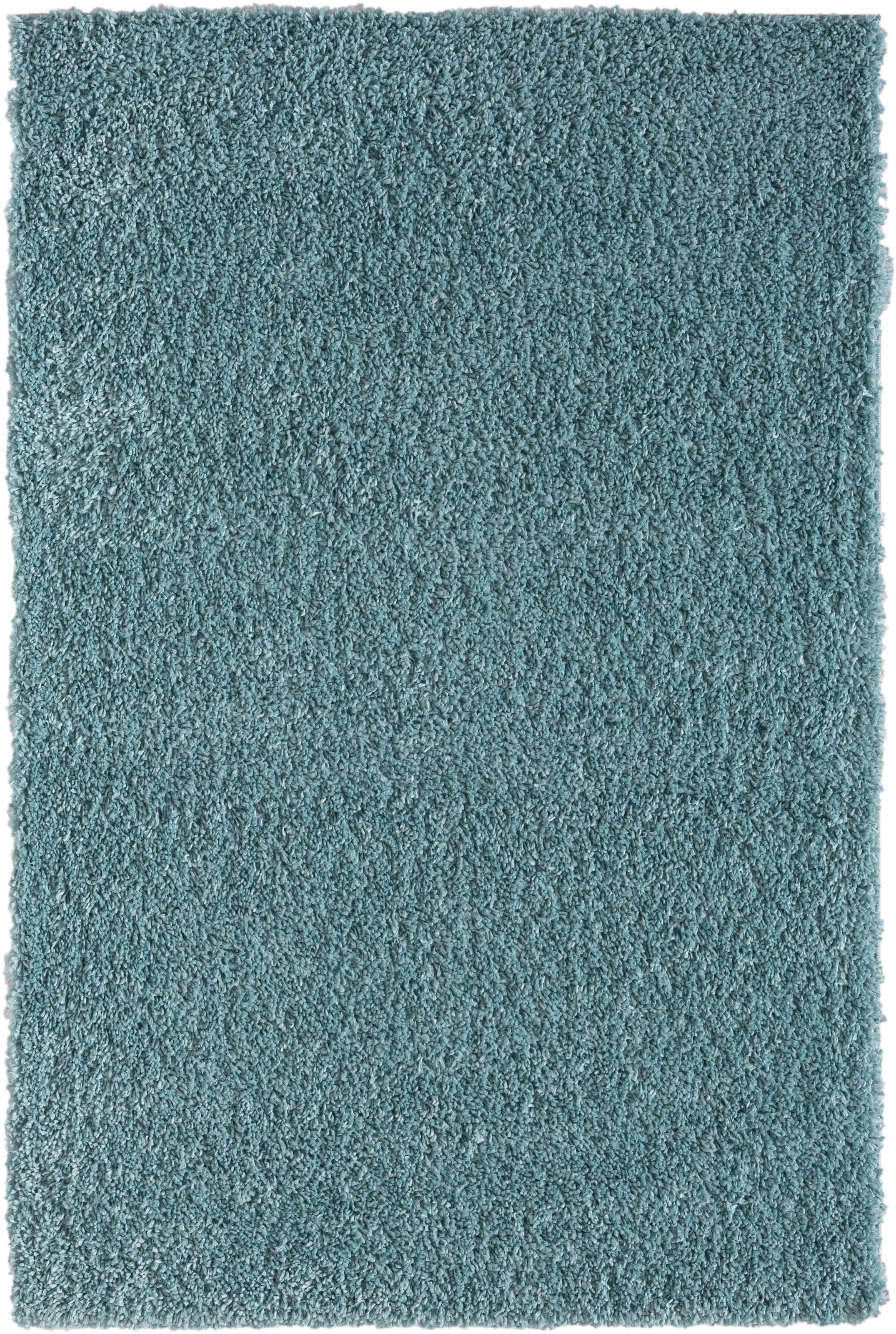 Myflair Möbel & Accessoires Hochflor-Teppich »My Shaggy«, rechteckig, 37 mm Höhe, Shaggy, Uni-Farben, leicht glänzend, Microfaser, extra flauschig