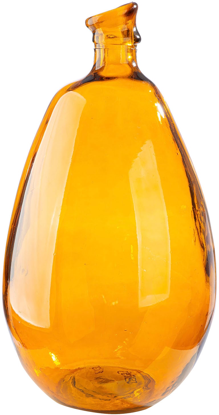 GILDE Tischvase "Vase bauchig; organisch Organical braun H. 47 cm", (1 St.) günstig online kaufen