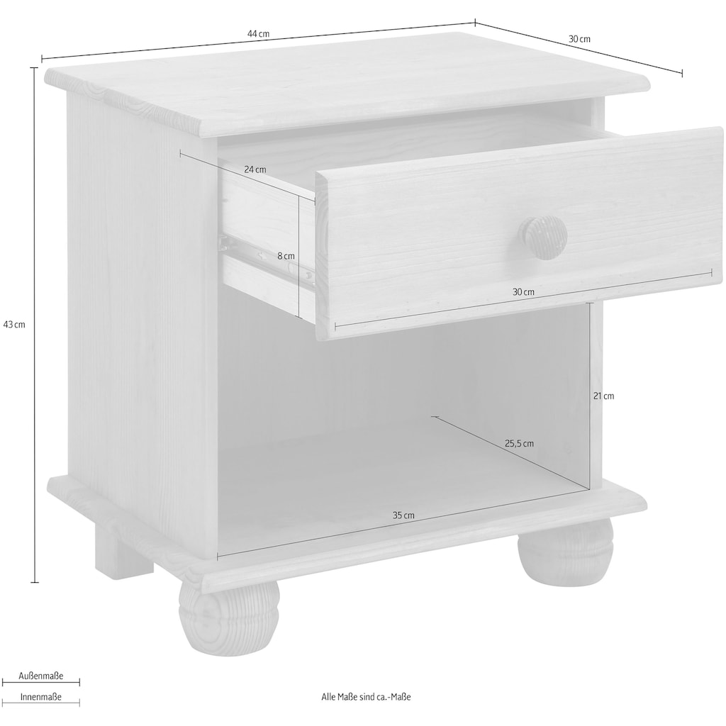Home affaire Nachtkonsole »Melody«