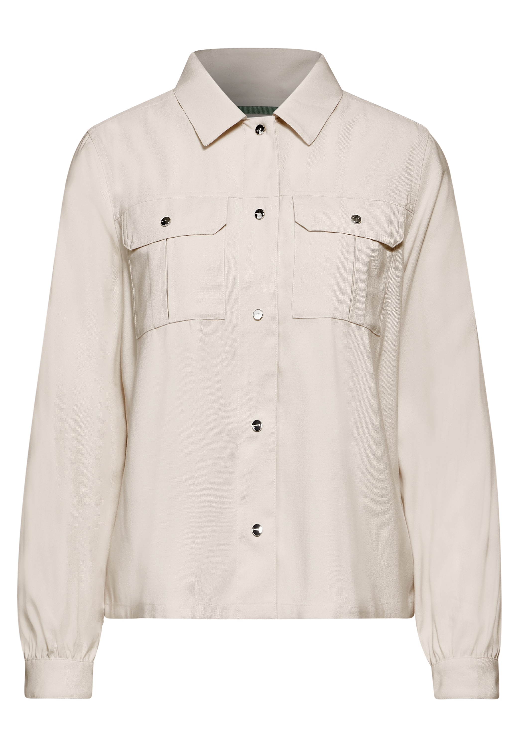 STREET ONE Blouson, ohne Kapuze, in angenehmen Materialmix