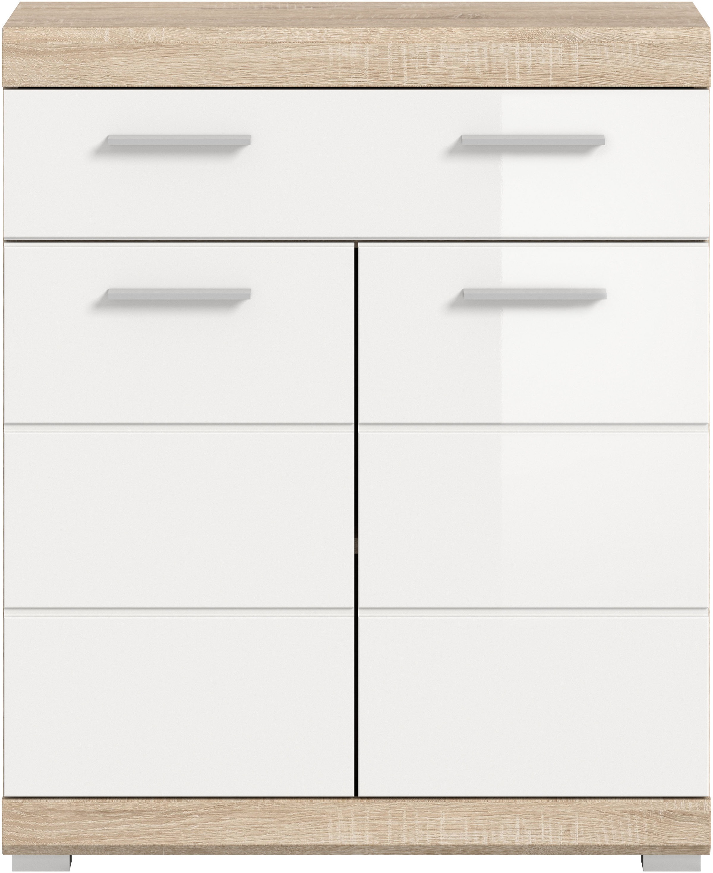 welltime Unterschrank "SIENA, Breite 74cm, 2 Tür, 1 Schubkasten, 2 Fächer, günstig online kaufen