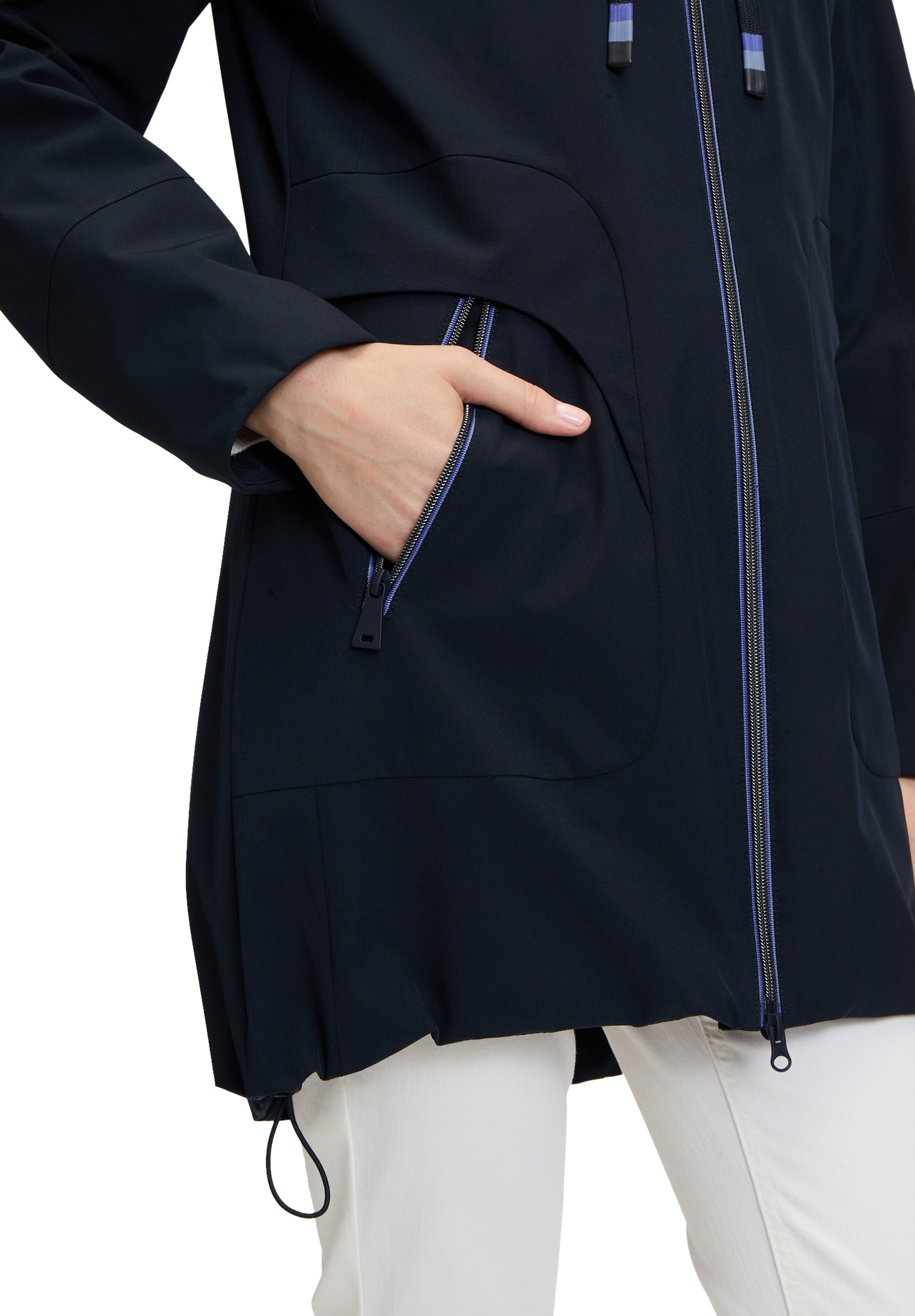 Betty Barclay Outdoorjacke »Betty Barclay Damen Outdoorjacke mit abnehmbarer Kapuze«, mit Kapuze