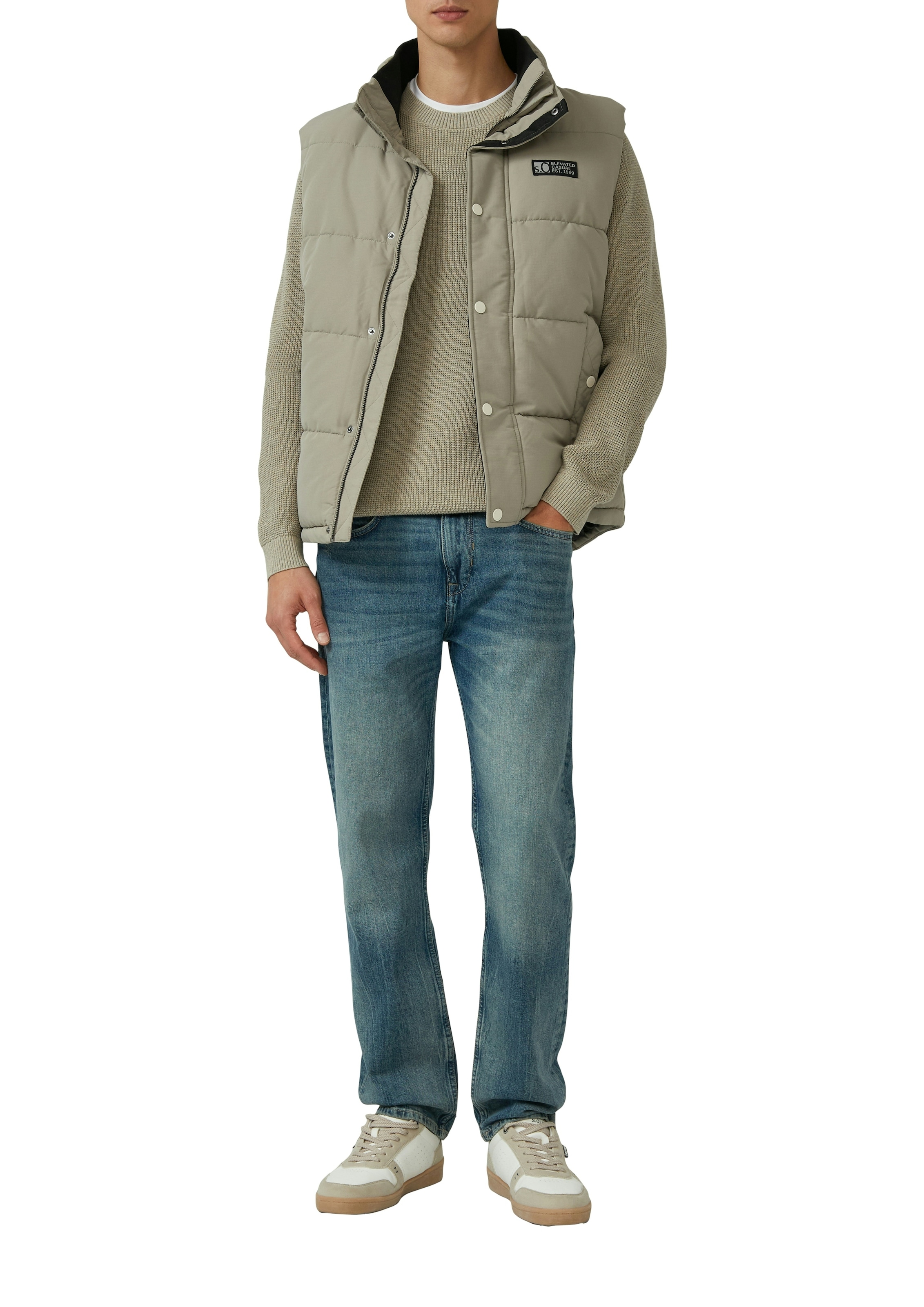 s.Oliver Strickpullover langarm, Grob-Strick