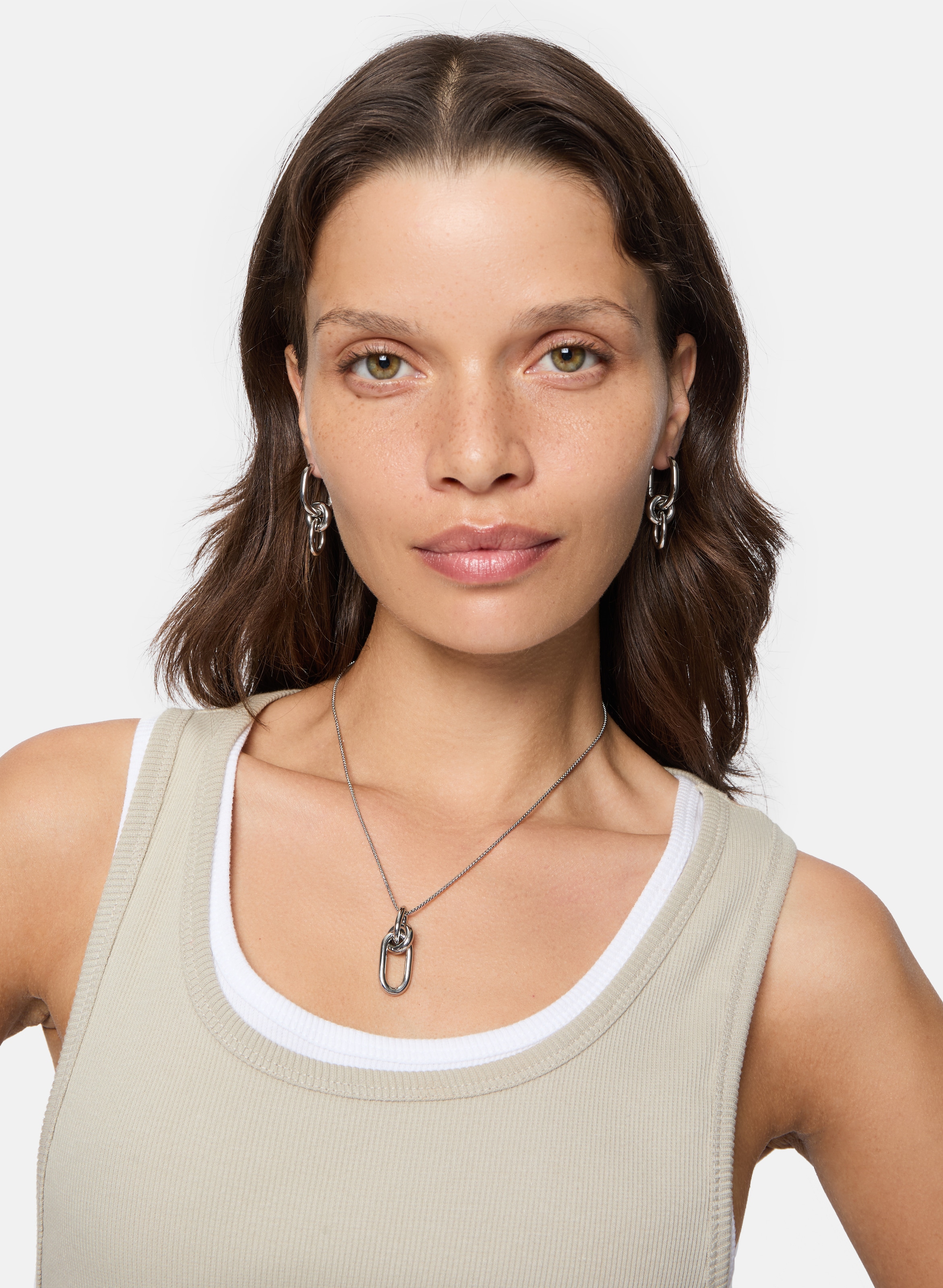 Liebeskind Berlin Kette mit Anhänger »Schmuck Geschenk Edelstahl Halskette Modern Knot Knoten«