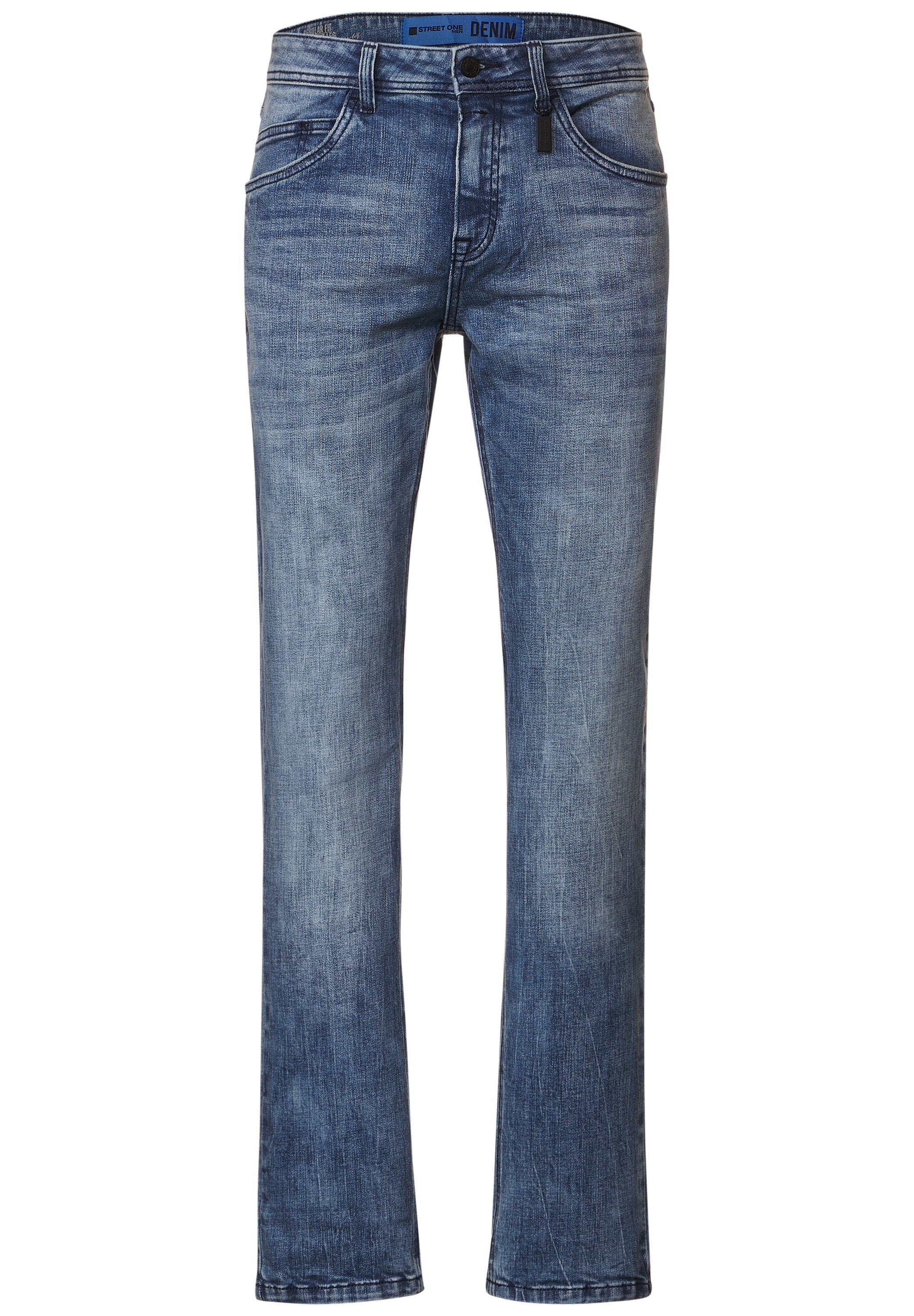 STREET ONE MEN Comfort-fit-Jeans, aus Baumwolle mit Stretchanteil