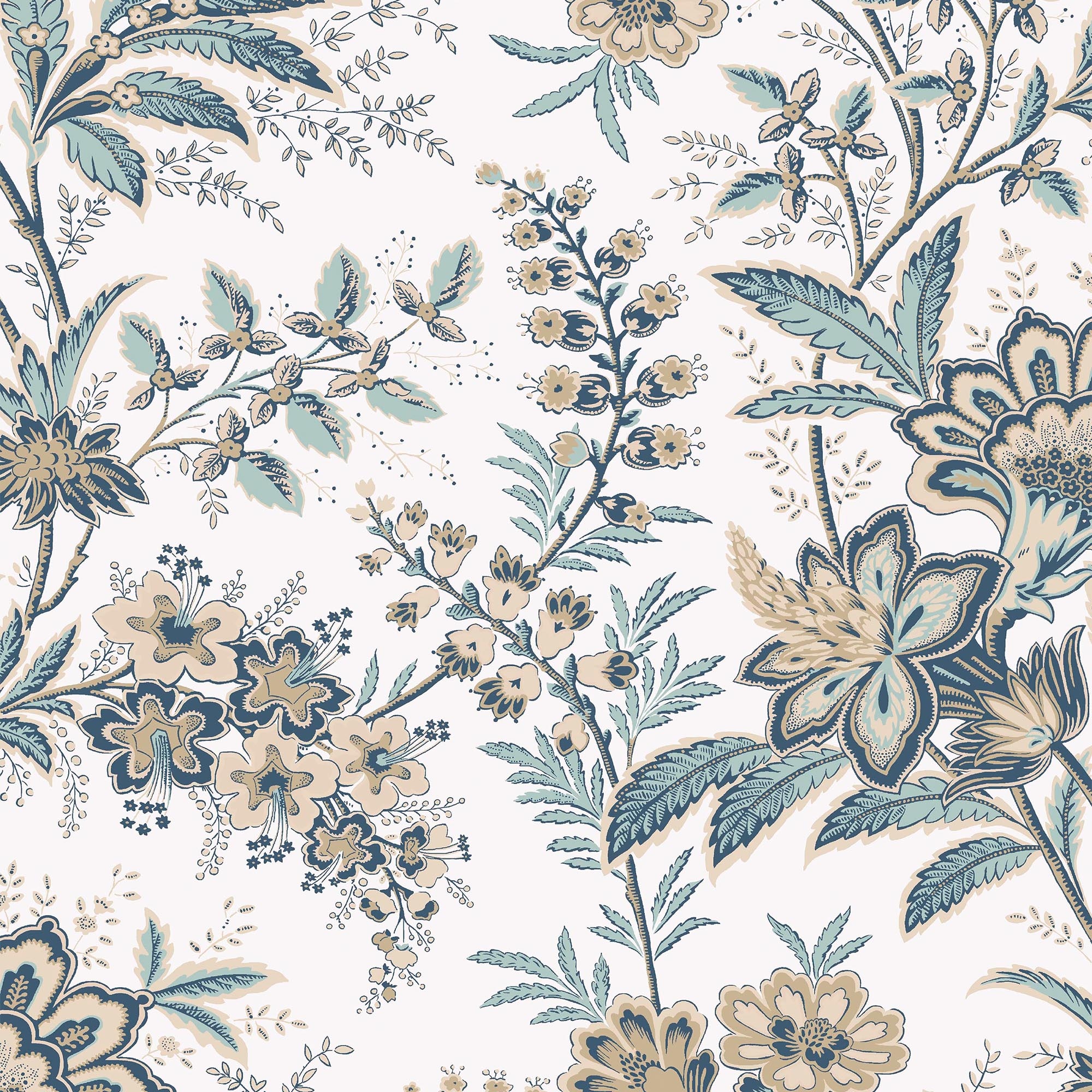 LAURA ASHLEY Vliestapete »MARLBROOK«, floral, Design Tapeten