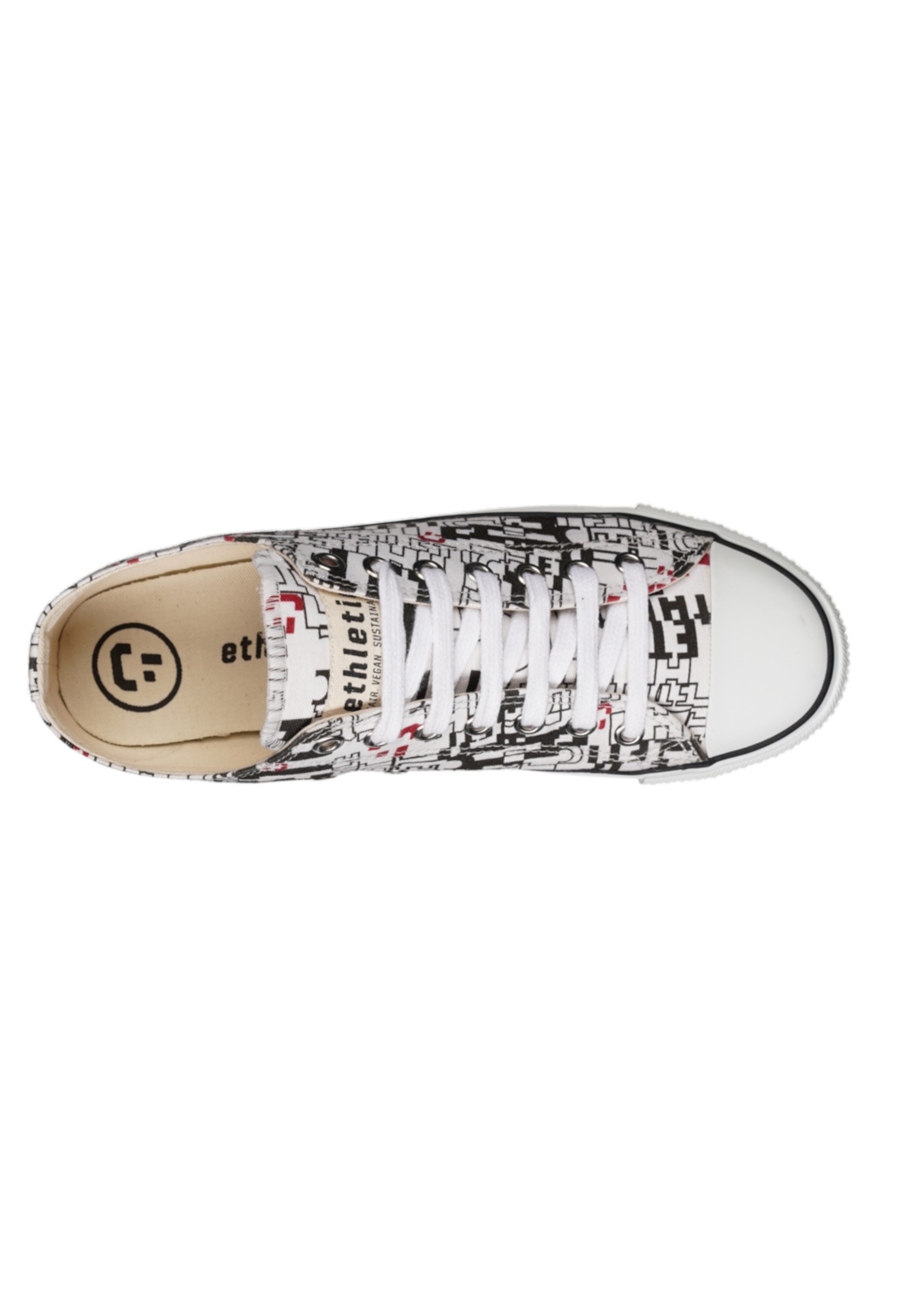 ETHLETIC Sneaker »Fair Trainer White Cap Lo Cut«, Fair / Vegan / Nachhaltig