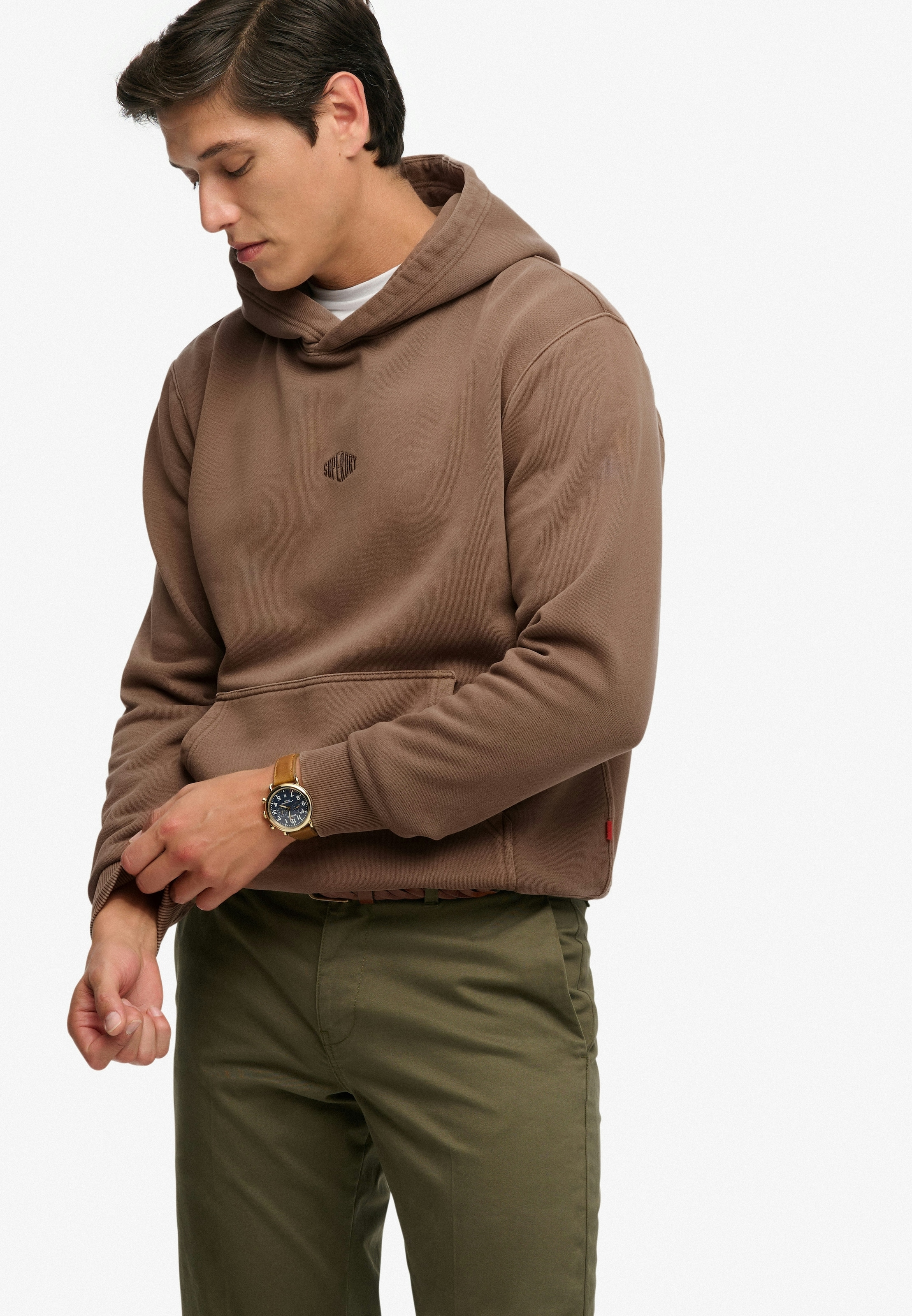 Superdry Kapuzensweatshirt »MICRO LOGO HOOD«, mit Micro-Marken-Logo

