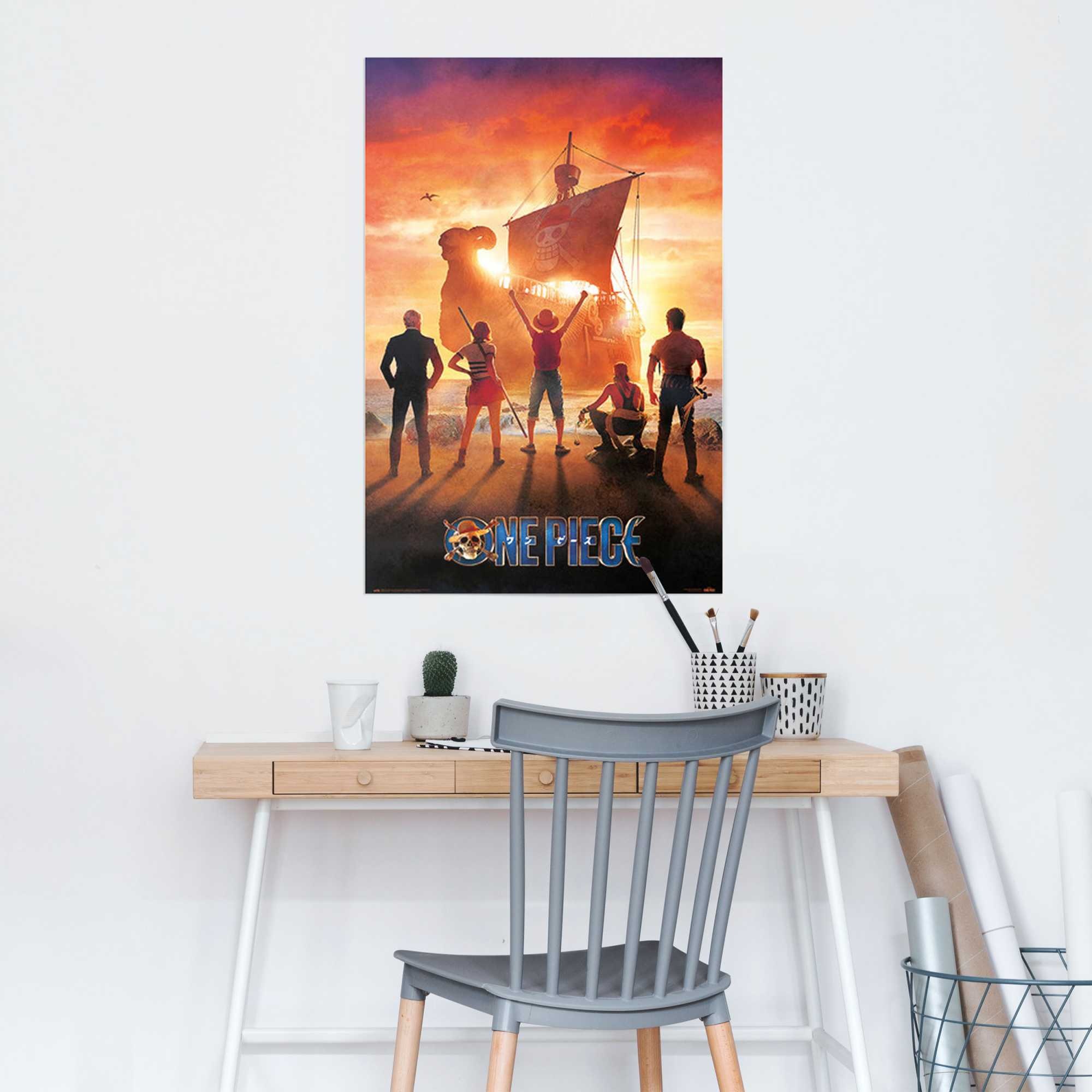 Reinders! Poster »One Piece - straw hat pirates«