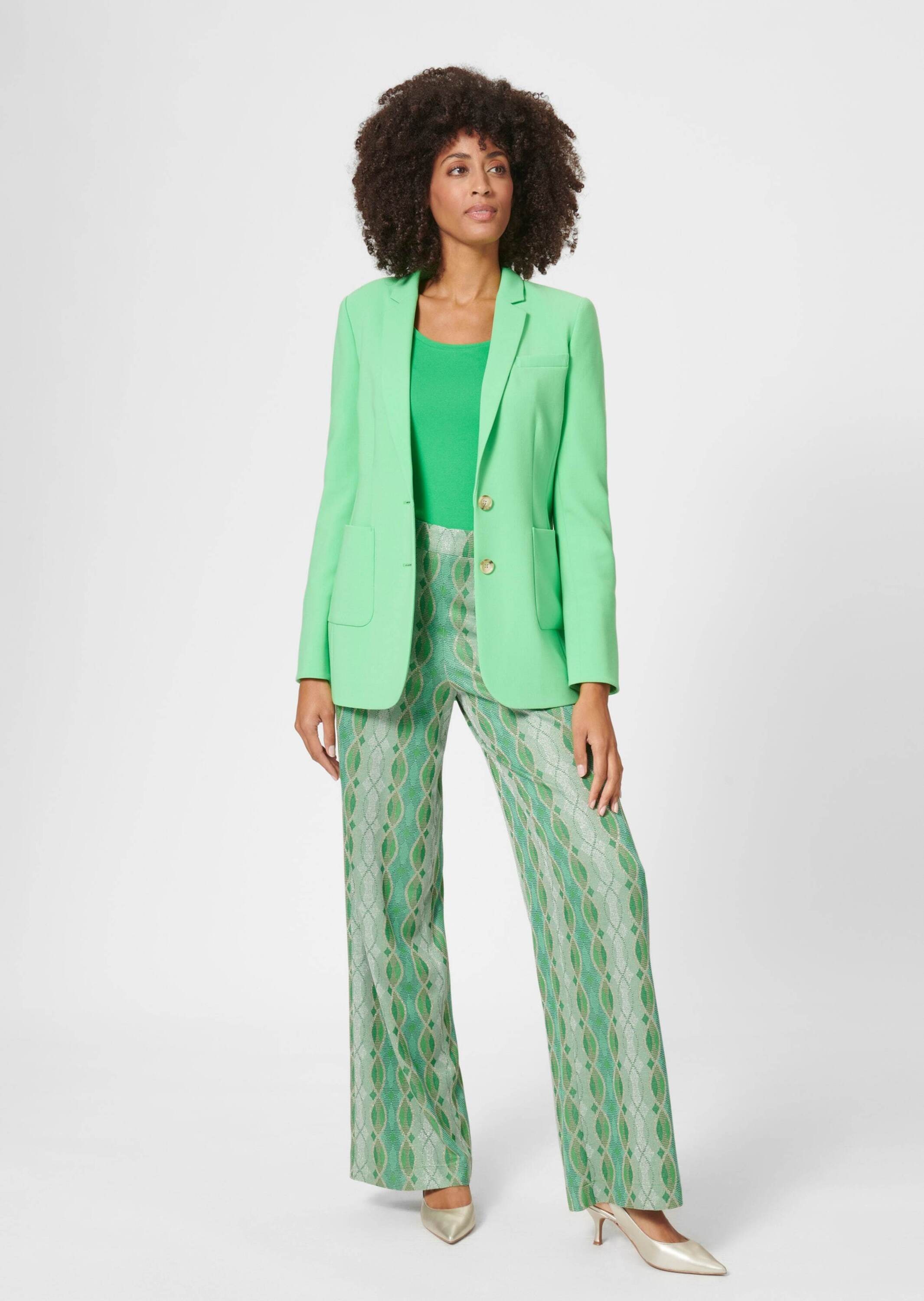 MADELEINE Jackenblazer »Blazer Langer Jersyblazer mit Revers«