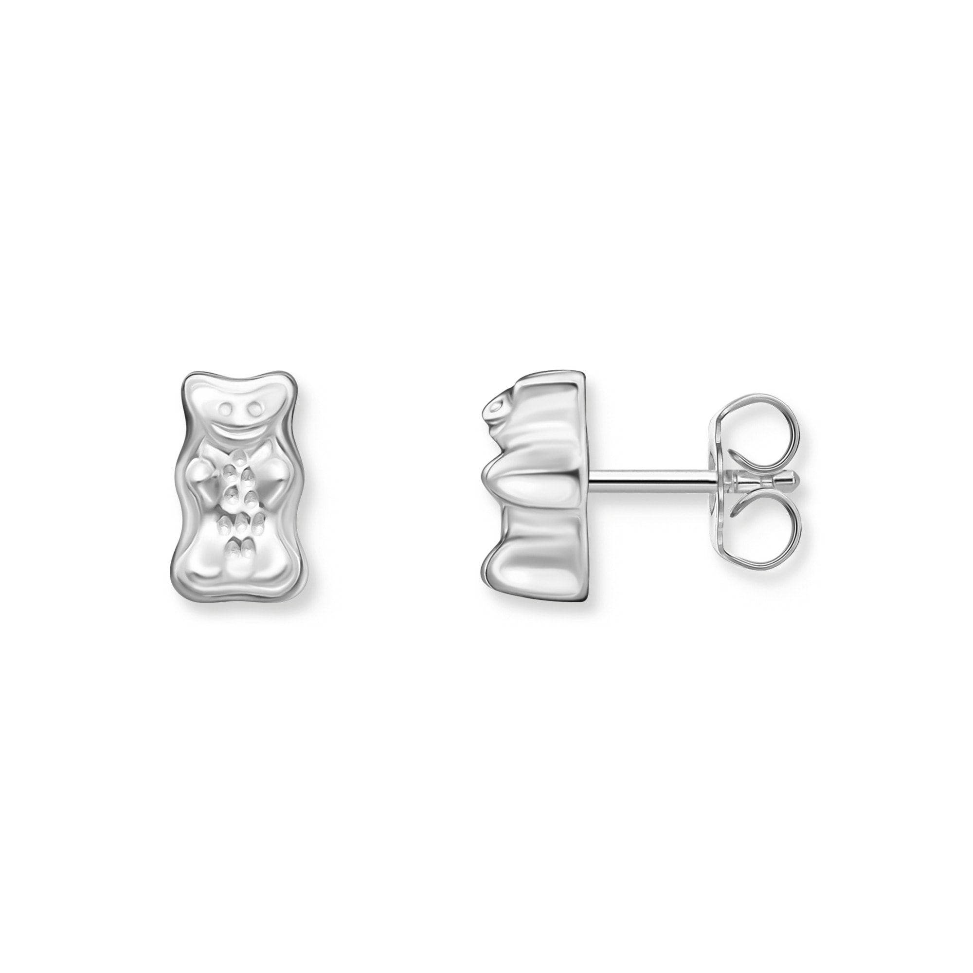 "Paar Ohrstecker THOMAS SABO ""THOMAS SABO x HARIBO: Ohrstecker"", silber (silberfarben), Ohrringe, Damen, Silber 925 (recycelt)"