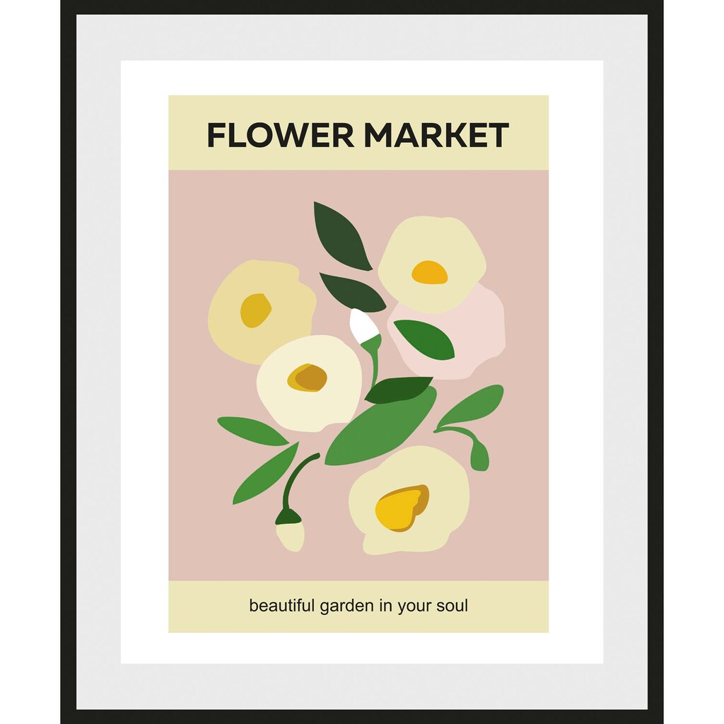 queence Bild »Flower Market«, Blumen, (1 St.)