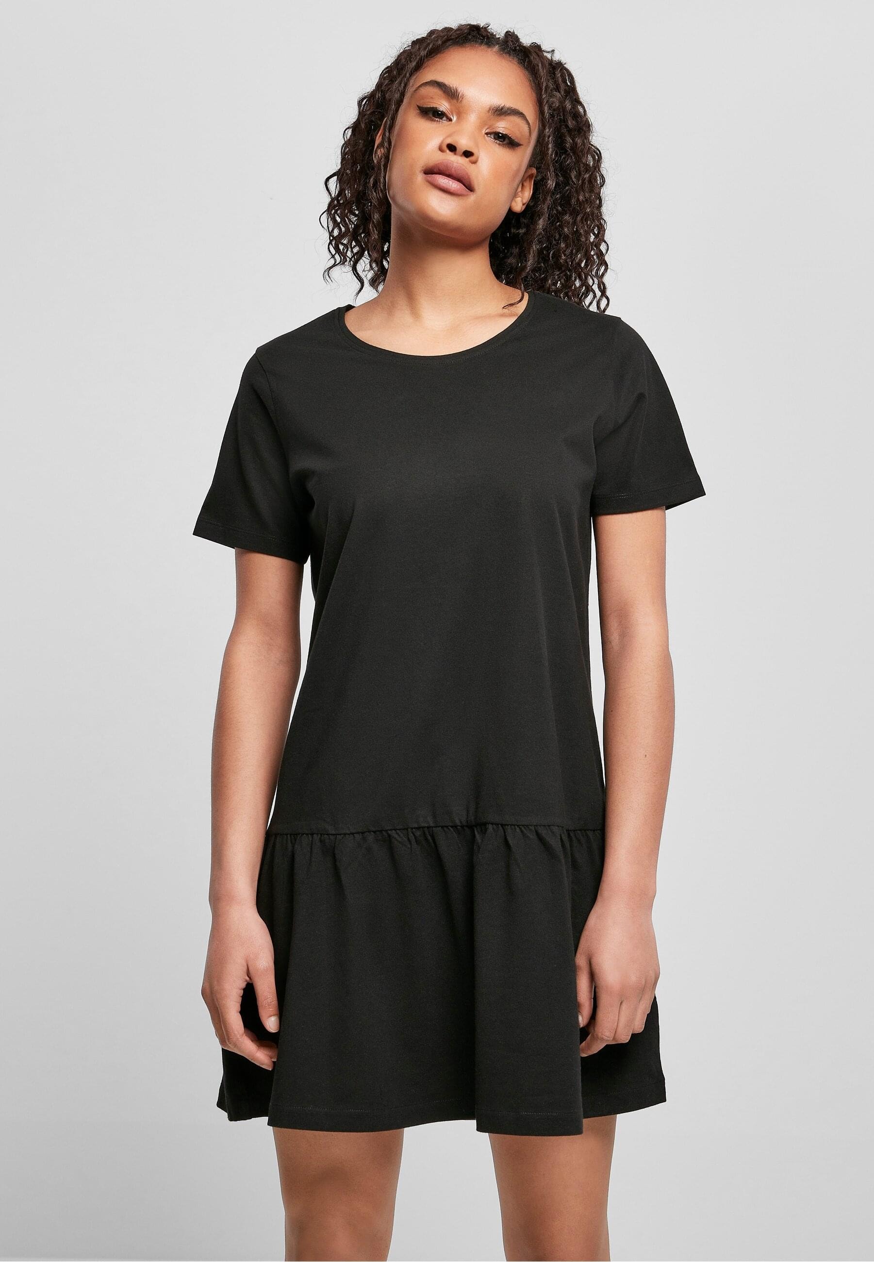 URBAN CLASSICS Shirtkleid »Urban Classics Damen Ladies Valance Tee Dress«, (1 tlg.)