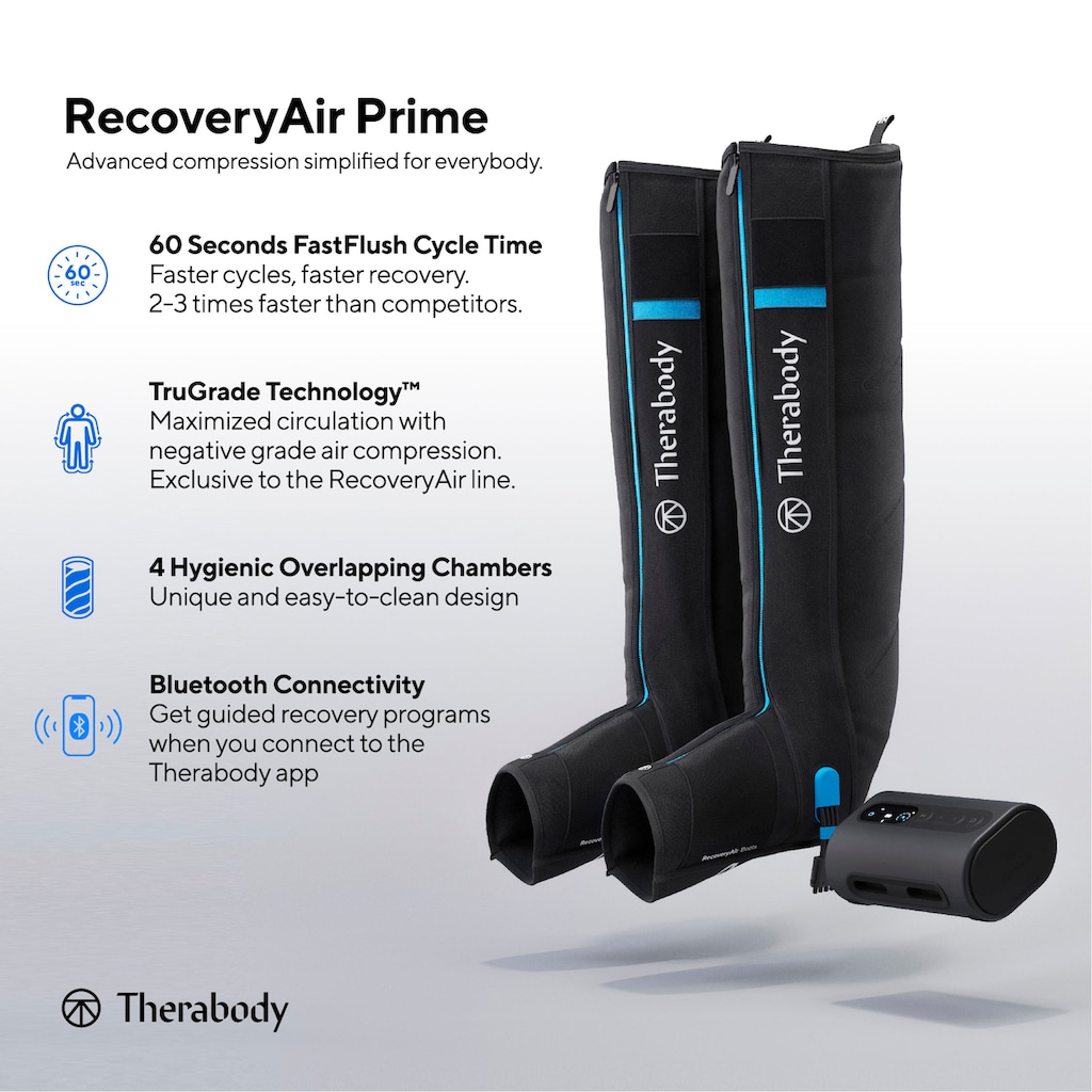 Therabody Massagegerät »RecoveryAir Prime Kompressions-Stiefel Large«