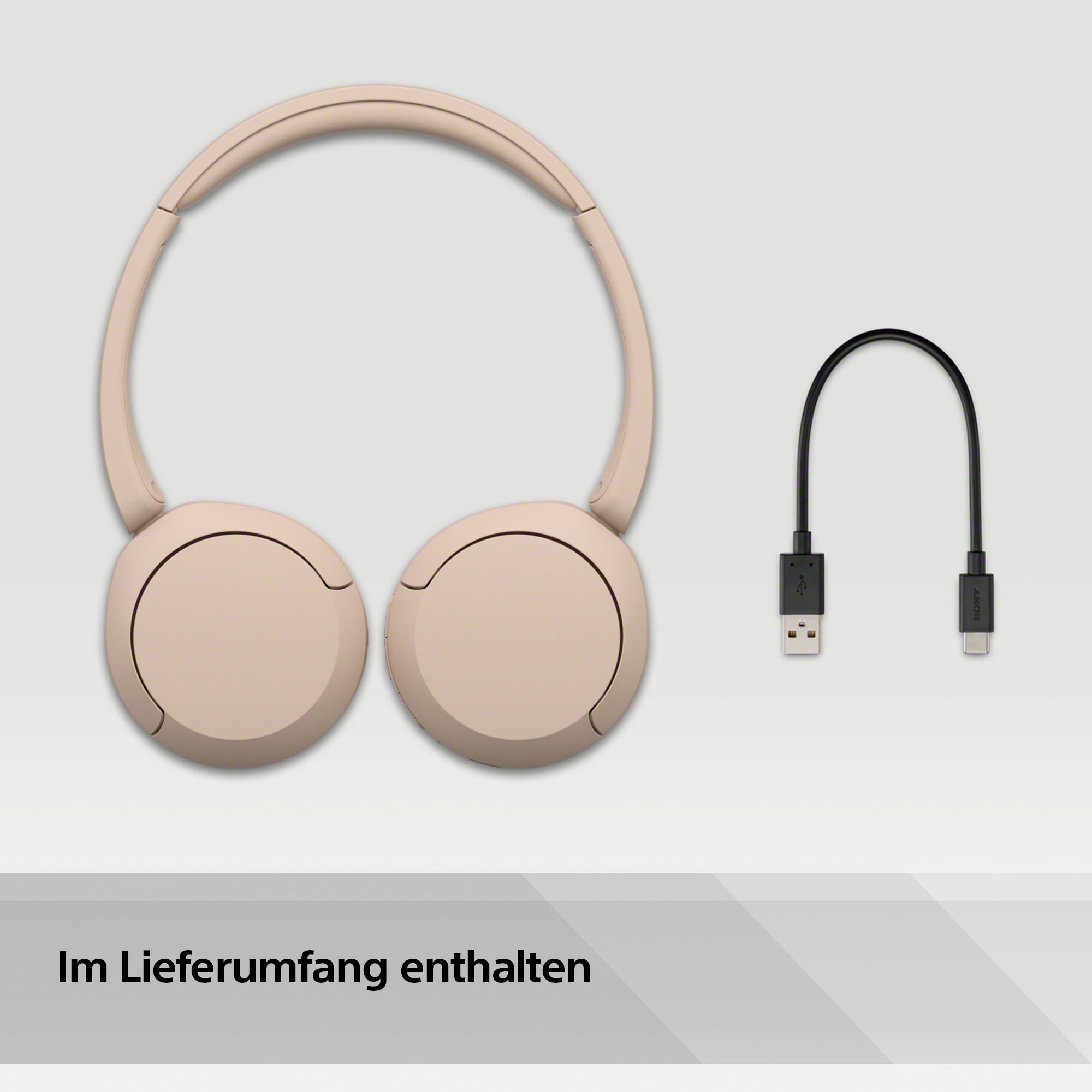 50 BAUR Std. Rauschunterdrückung, Sony Bluetooth, Freisprechfunktion- On-Ear-Kopfhörer »WHCH520«, | Akkulaufzeit