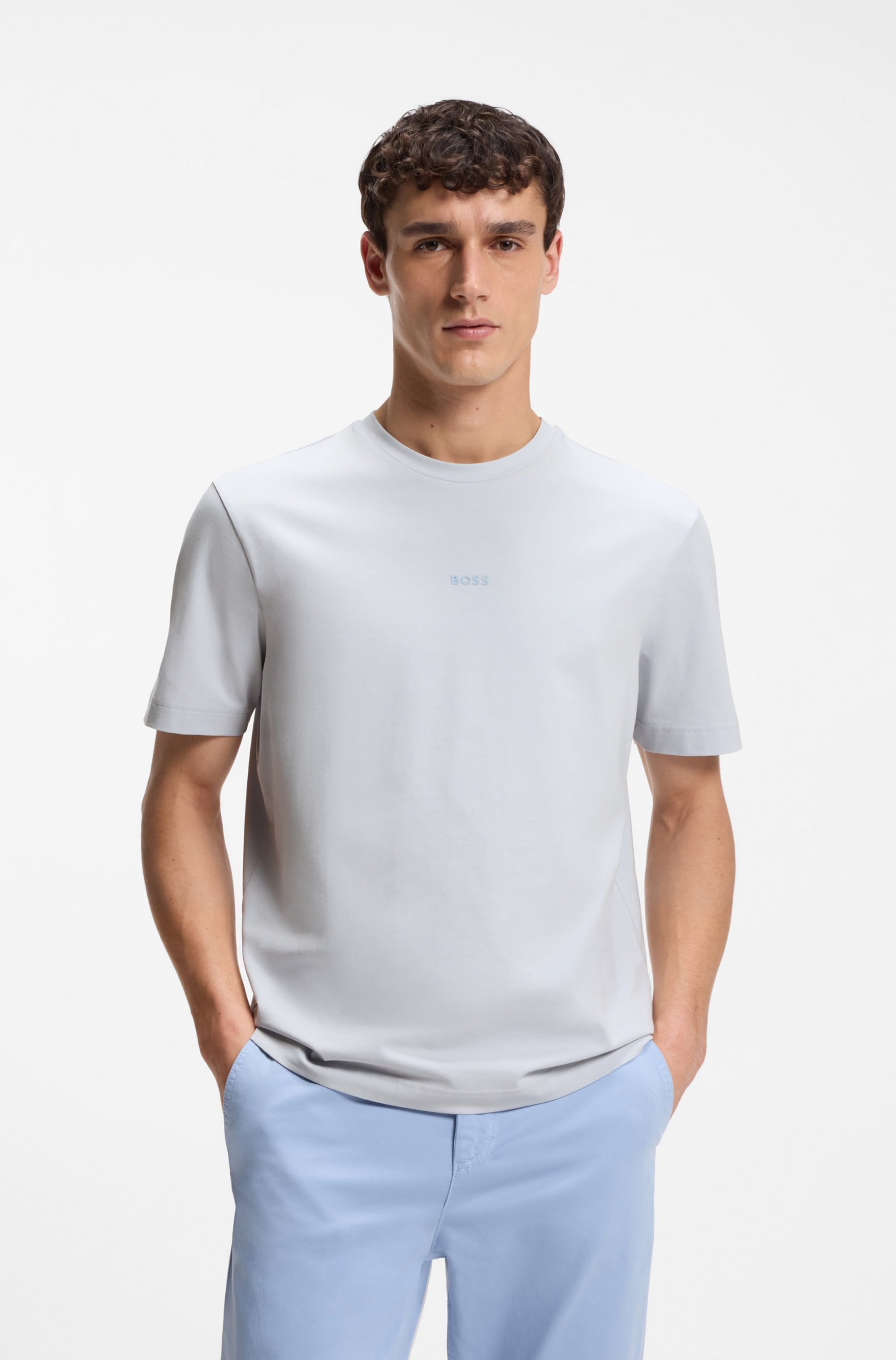 BOSS ORANGE T-Shirt »TChup« mit Rundhalsausschnitt