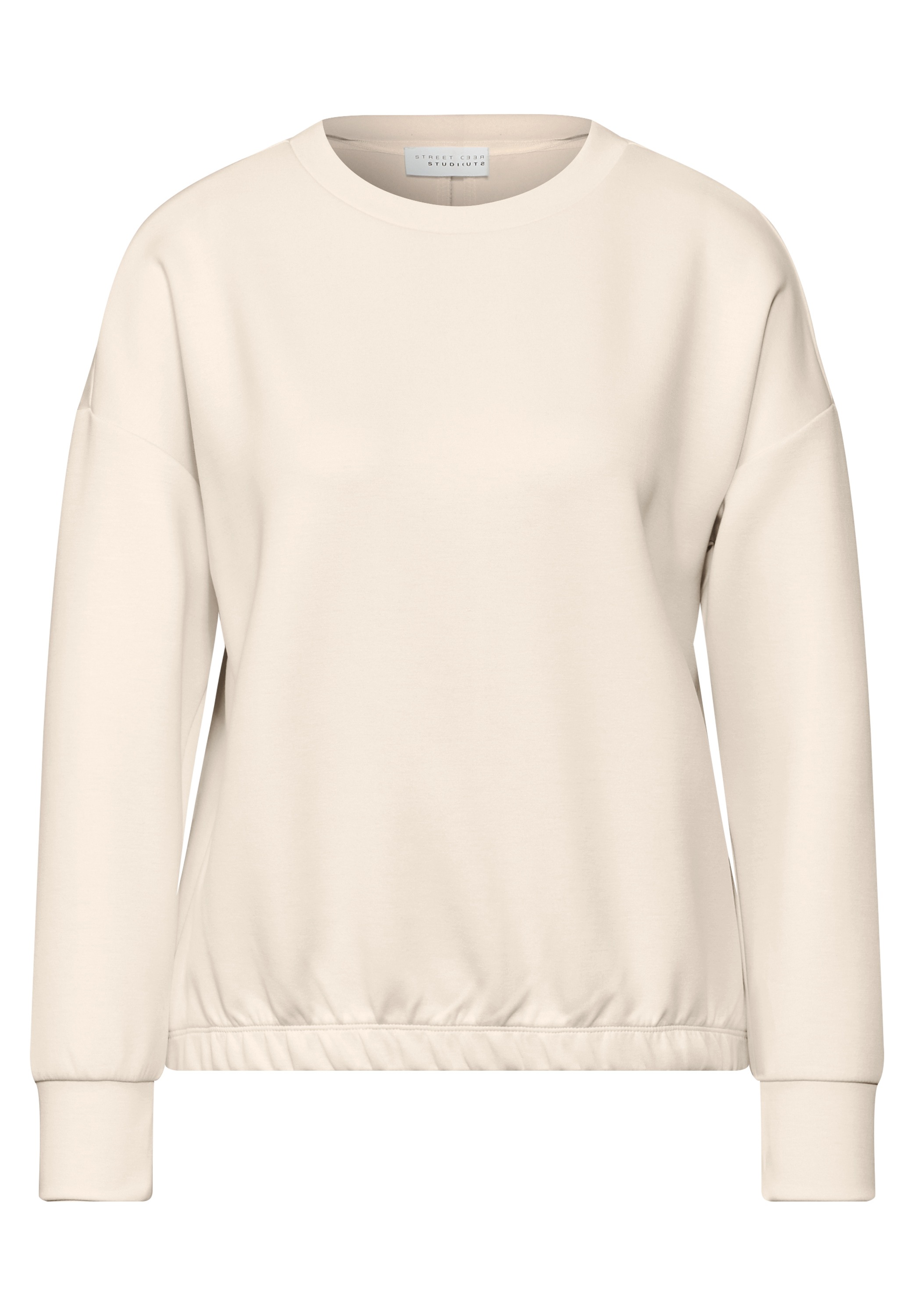 STREET ONE STUDIO Langarmshirt, mit Elastikbund