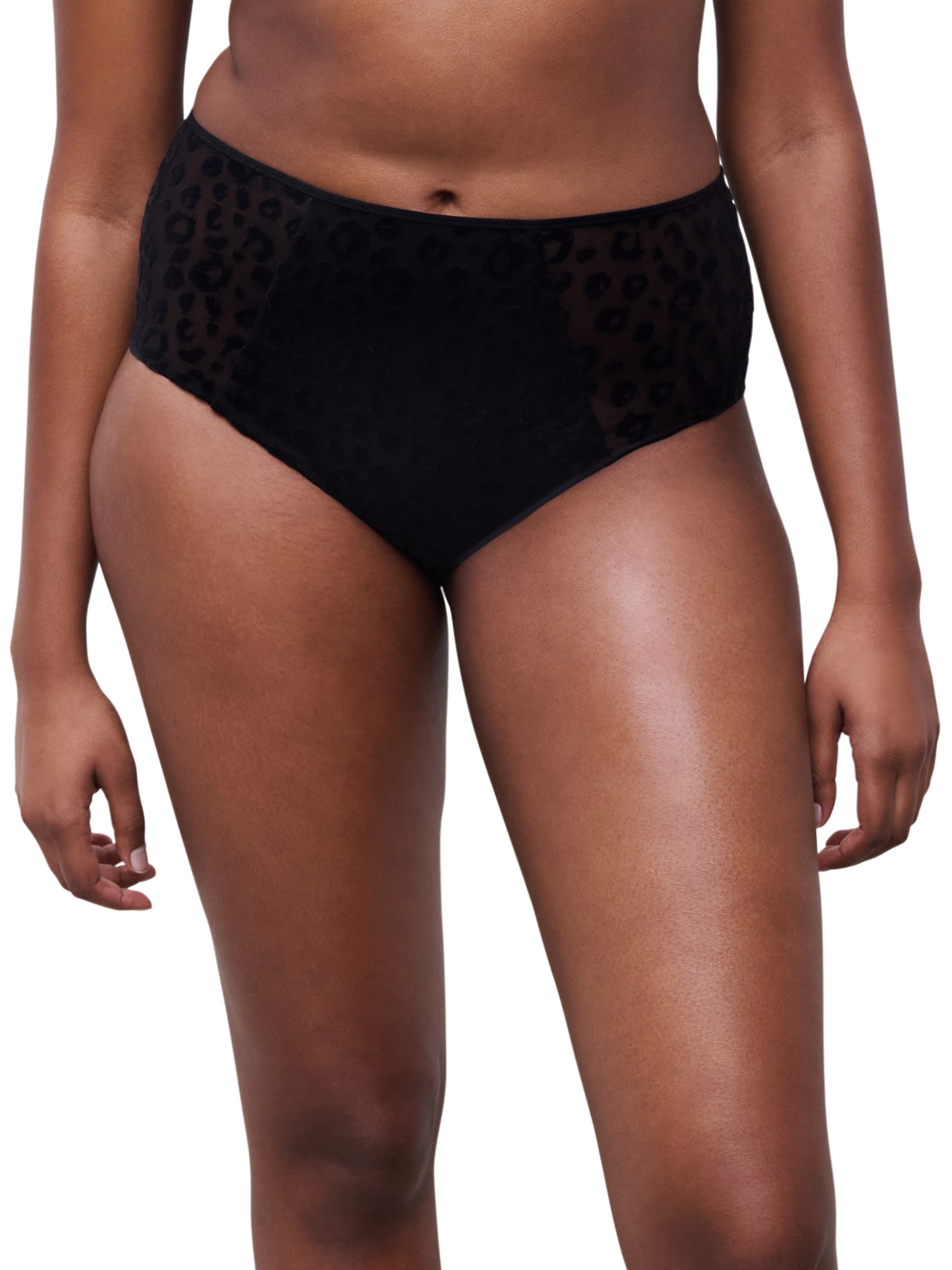 Chantelle Taillenslip "GIRLS" Tüll, blickdichtes Gewebe, Velvet