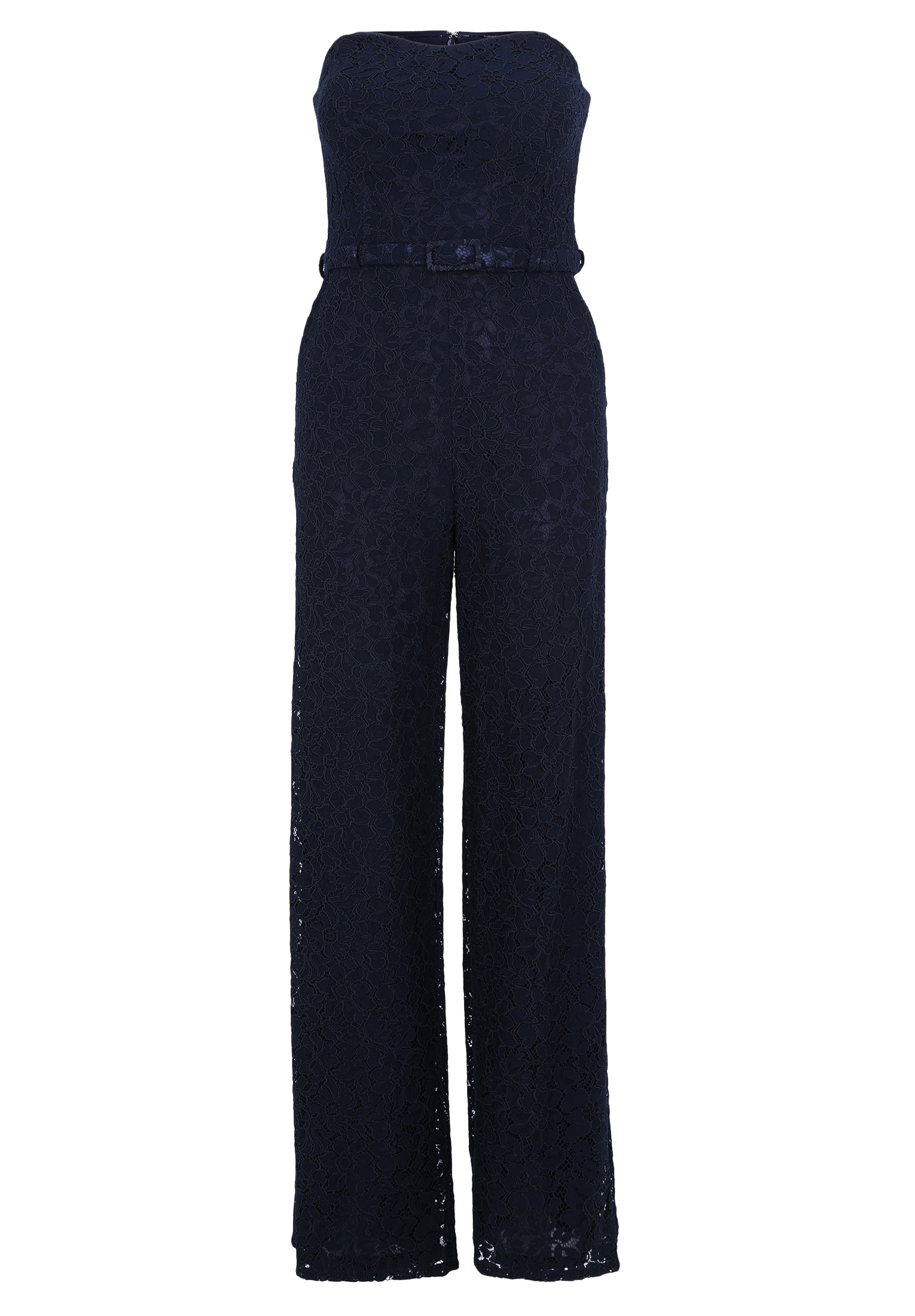 Vera Mont Overall »Vera Mont Damen Jumpsuit mit Spitze«, (1 tlg.), Gürtel