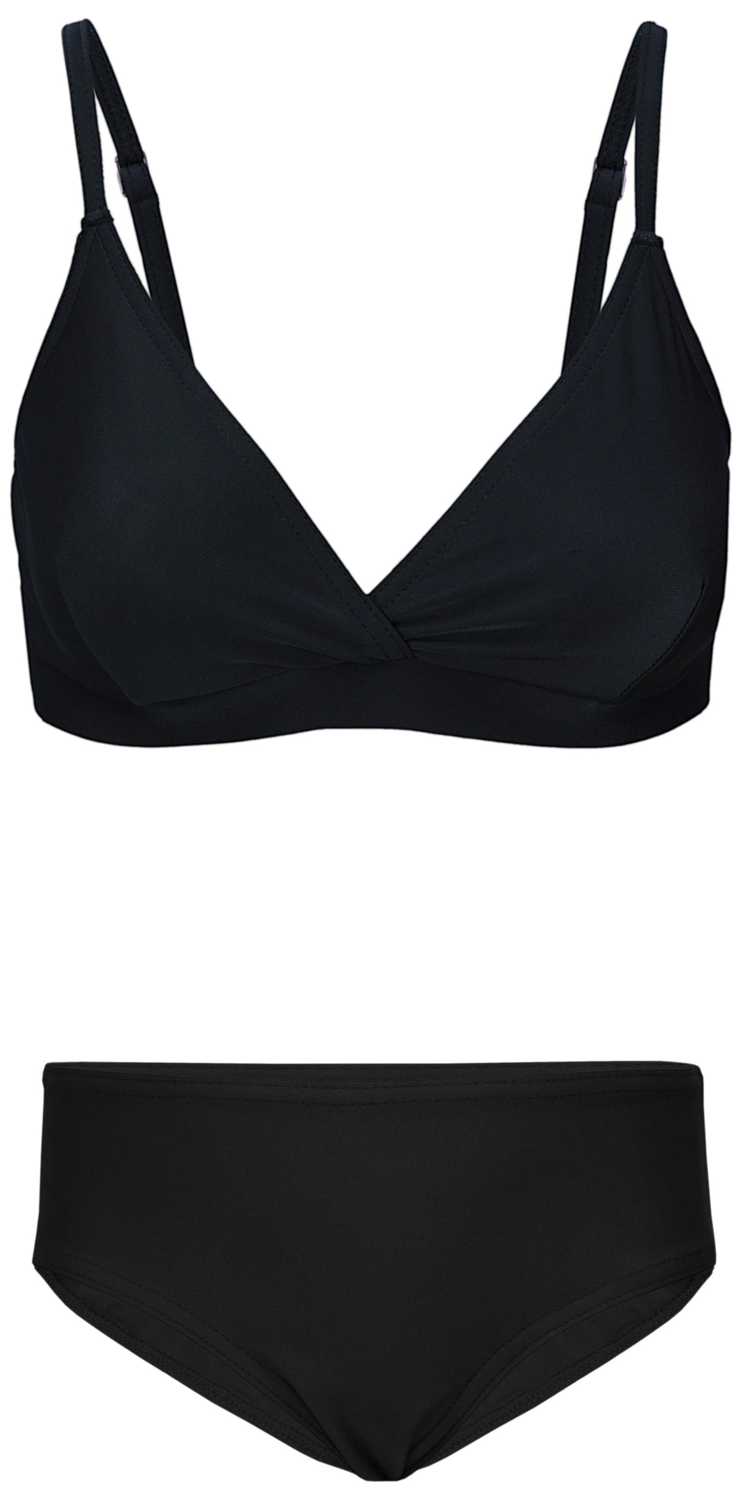 AQUARTI Bustier-Bikini »Badeanzug Mädchen Bikini Set Zweiteilig Bikinislip Bustier«