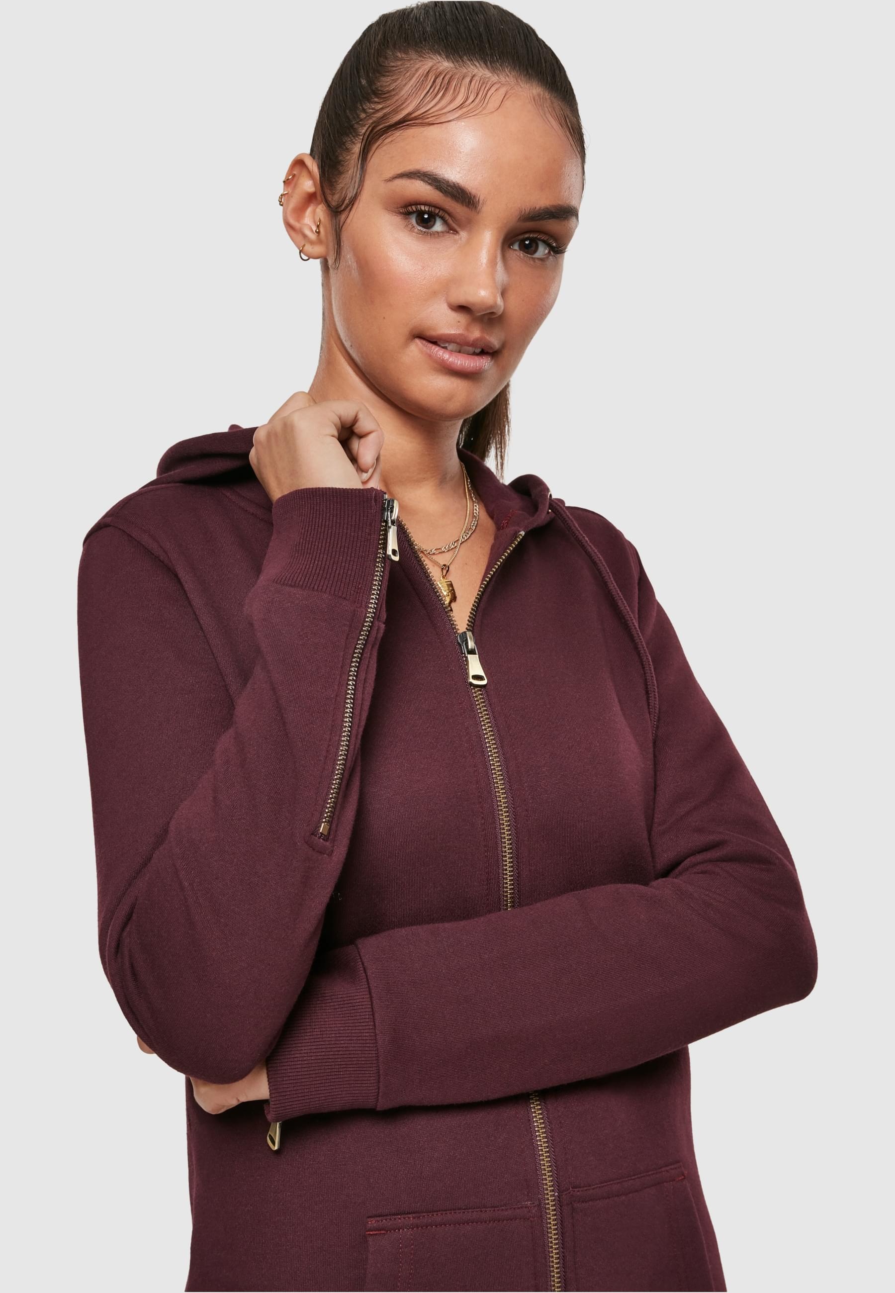 URBAN CLASSICS Sweatjacke »Urban Classics Damen Ladies Sweat«