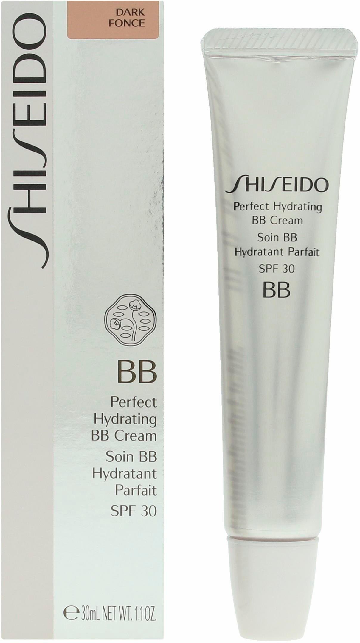 SHISEIDO BB-Creme »Perfect Hydrating BB Cream«, Ölfrei, spendet Feuchtigkeit und schützt die Haut, reduziert Poren.