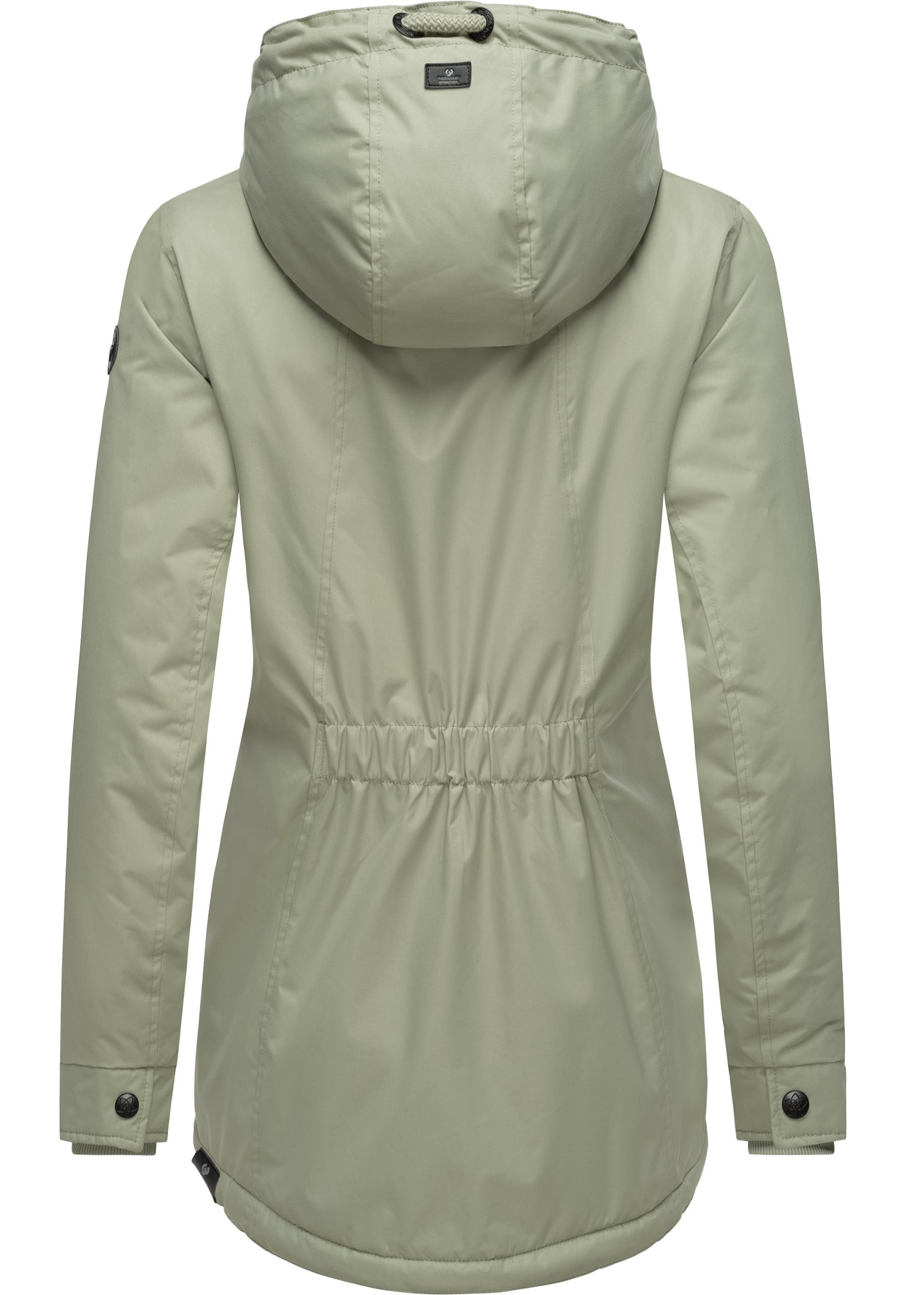 Ragwear Winterjacke »Zuzka Winter«, mit Kapuze, Wasserdichter Winterparka mit Teddyfleece Innenfutter