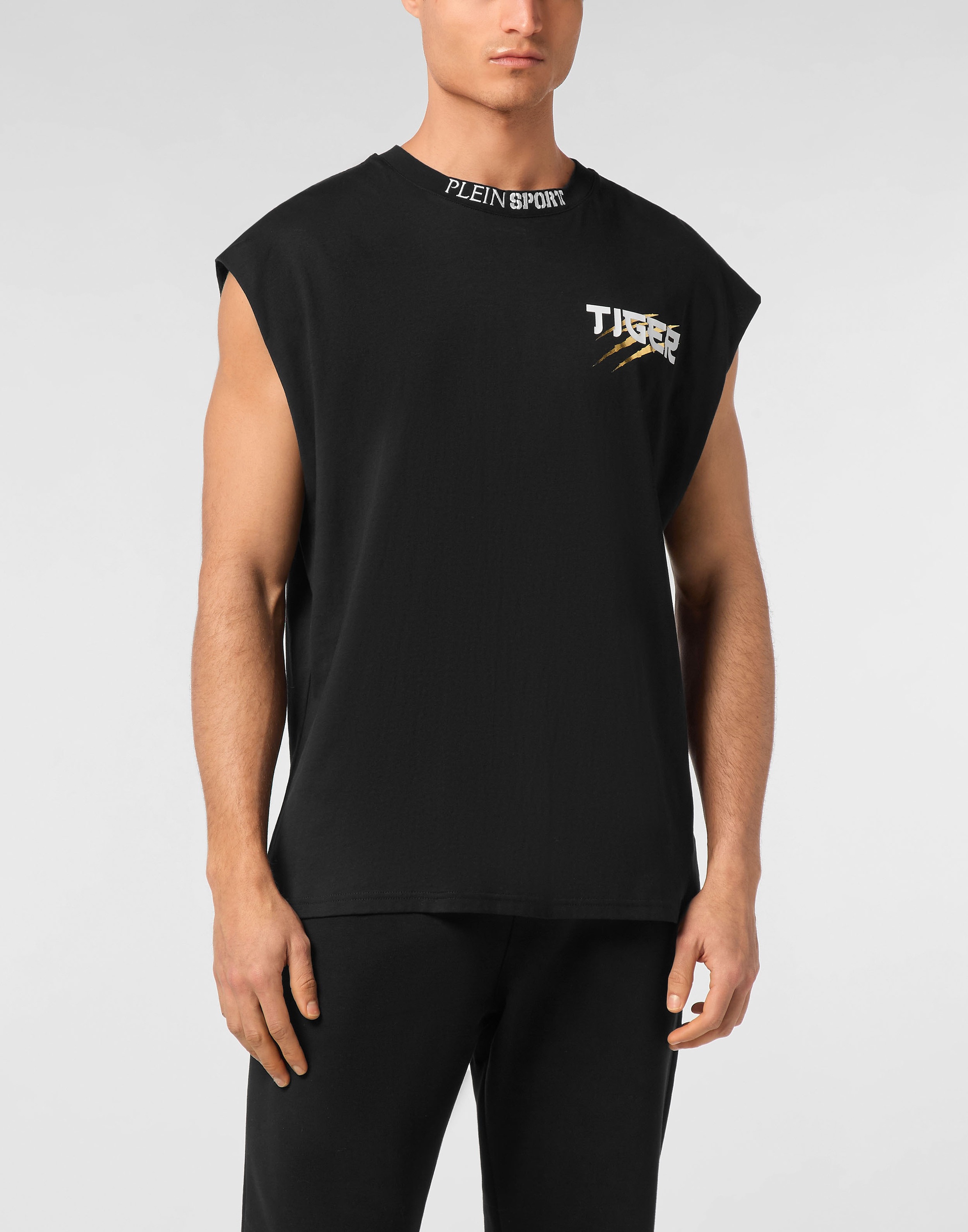 PLEIN SPORT T-Shirt "Tanktop T-shirt Tiger Tokyo" günstig online kaufen