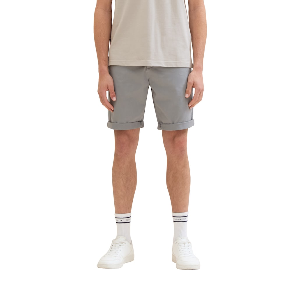 TOM TAILOR Denim Chinoshorts, mit Eingrifftaschen und Stretch