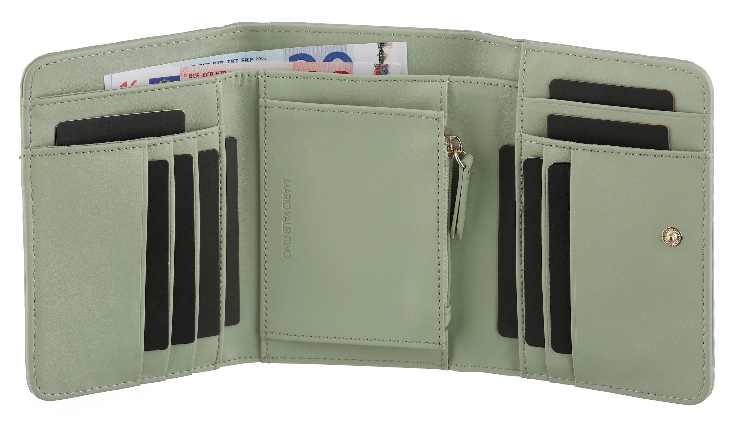 VALENTINO BAGS Geldbörse "SAMBA RE" Geldbeutel, Portemonnaie mit Druckknopf günstig online kaufen