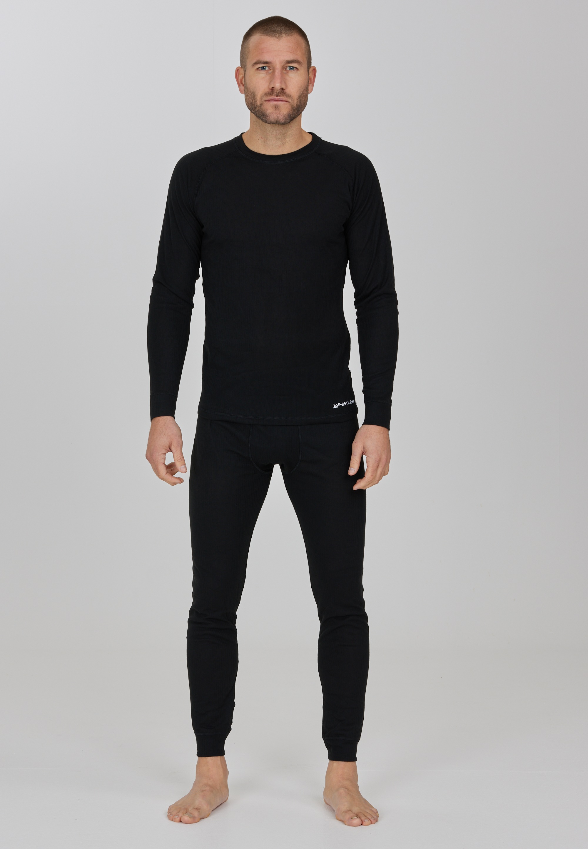 WHISTLER Funktionsshirt "Funktionswäsche-Set Oppdal", mit Langarmshirt und Tight