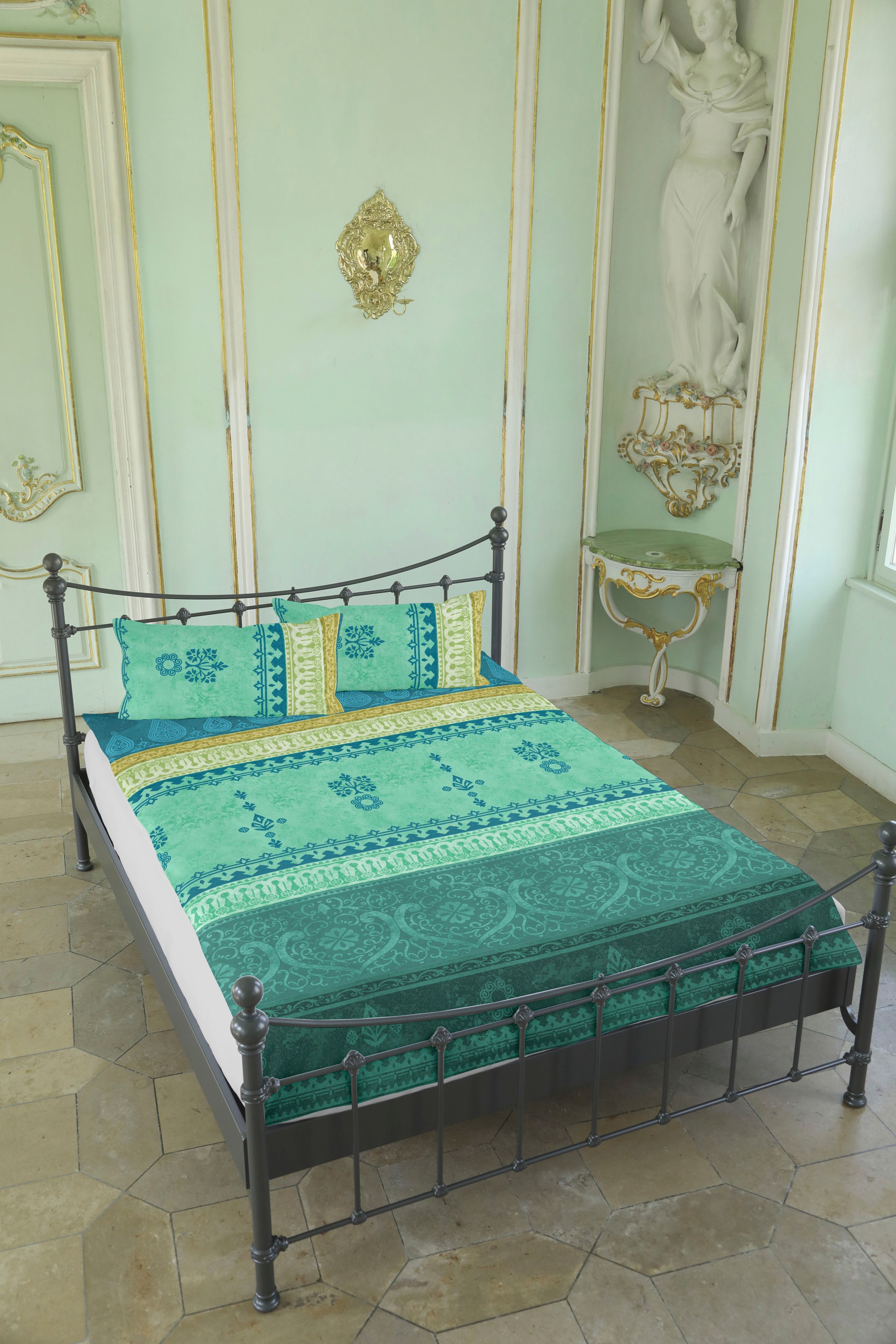 CASATEX Bettwäsche "Indi" 2 Stk. tlg. romantisch, orientalisch, weich und g günstig online kaufen