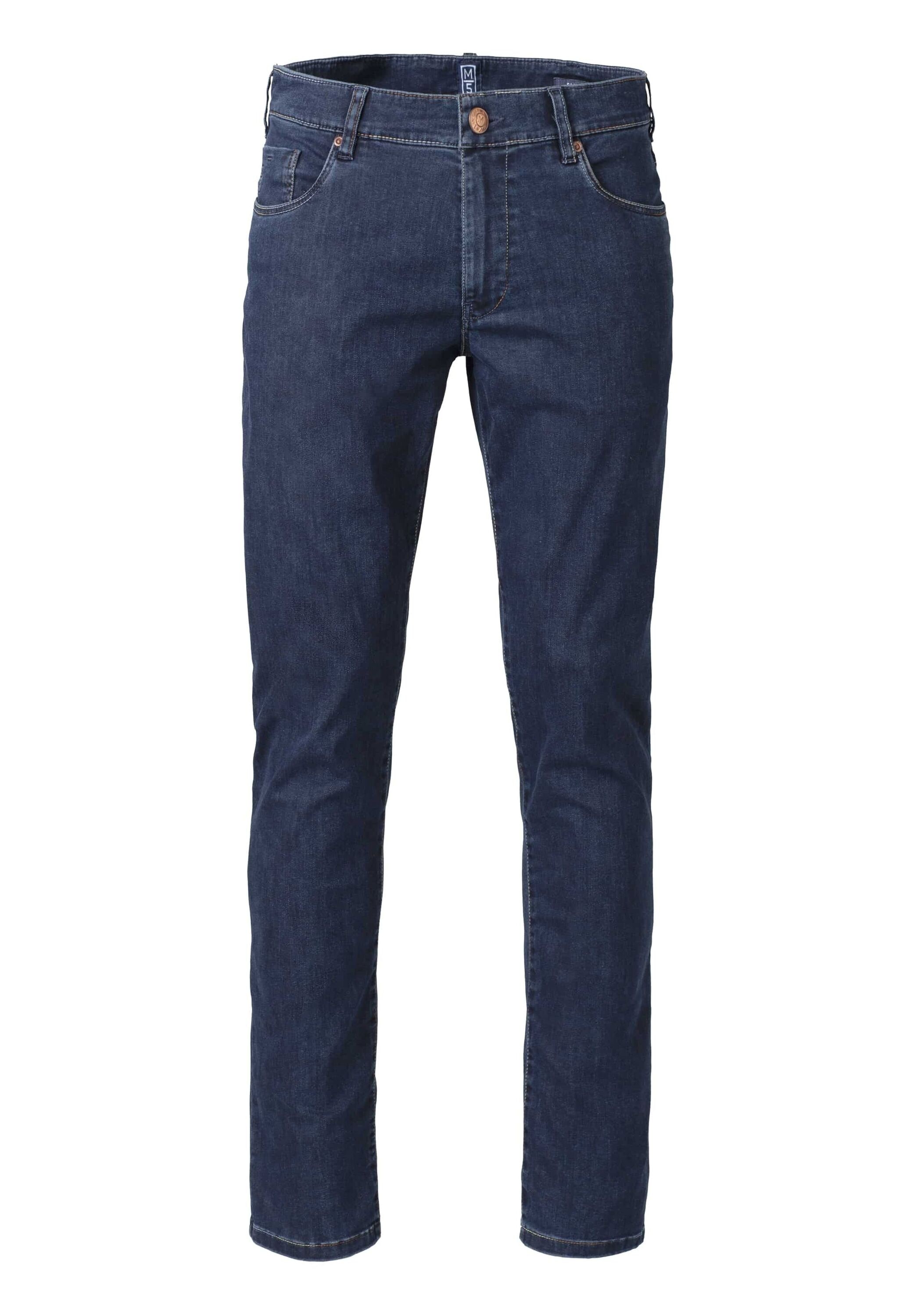 MEYER 5-Pocket-Jeans "MEYER Jeans" M5 Slim aus Bio-Baumwolle