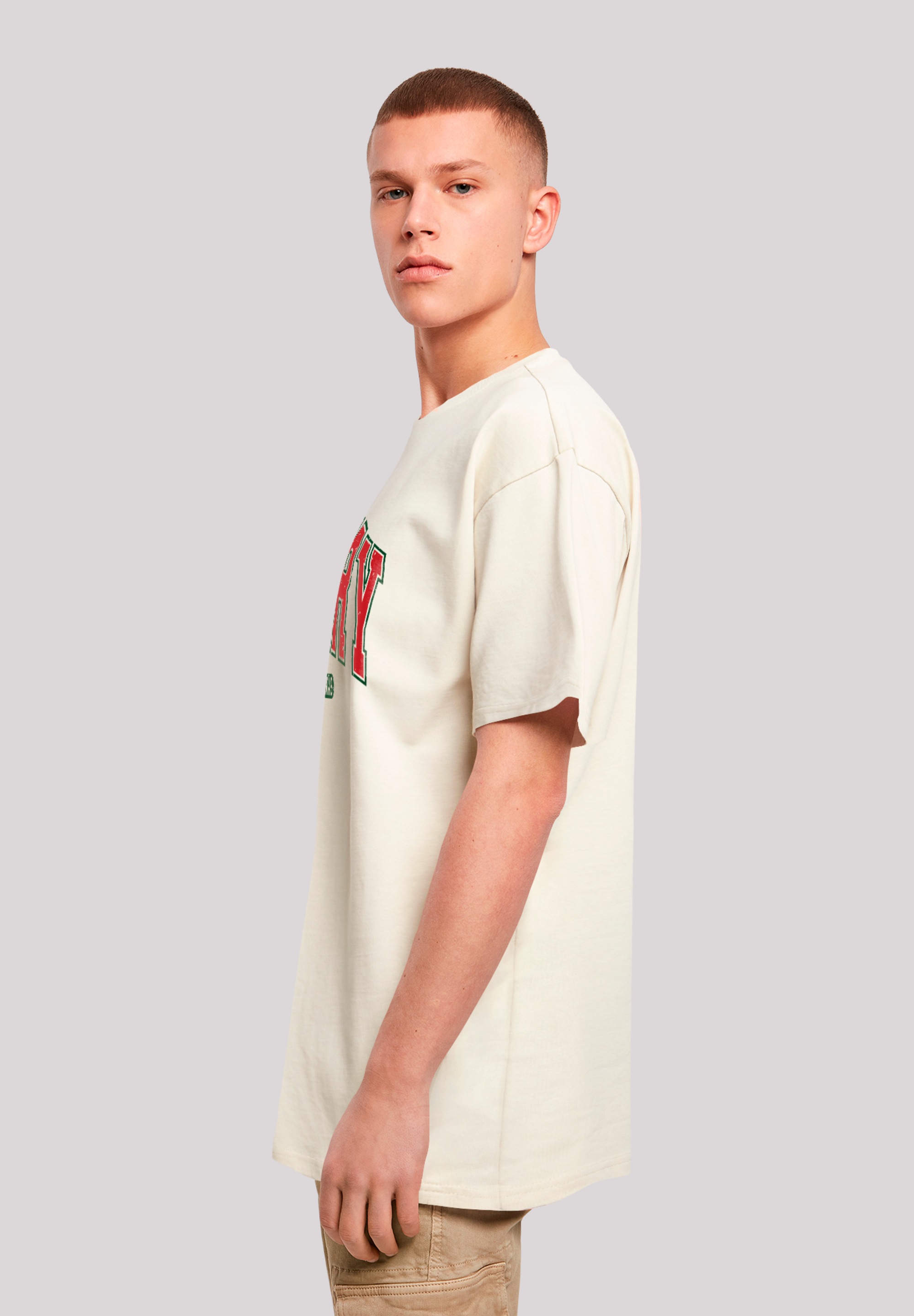 F4NT4STIC T-Shirt »Weihnachten Varsity Retro«, Premium Qualität