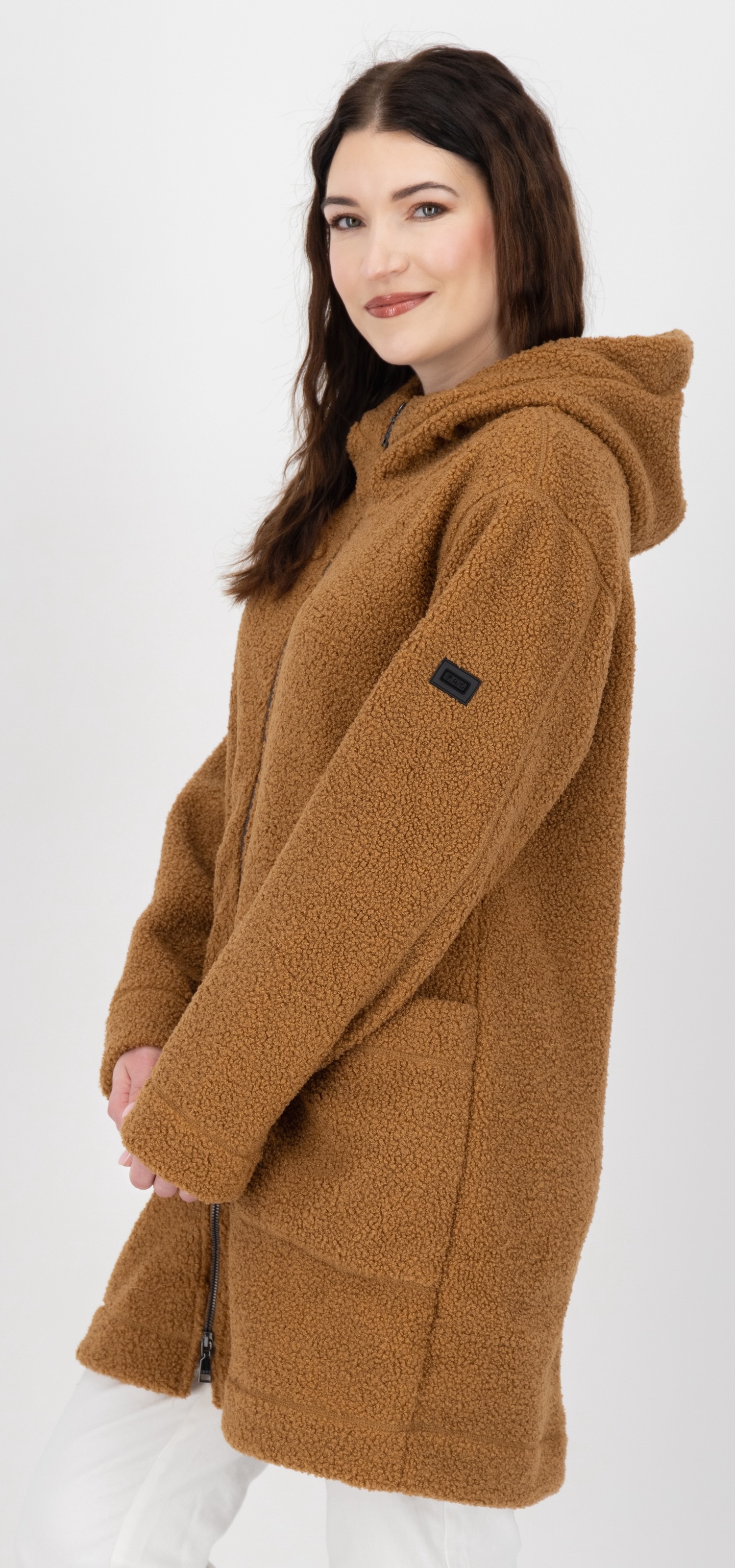 LPO Fleecejacke "CARRY WMN", Teddyfleece Longjacke günstig online kaufen