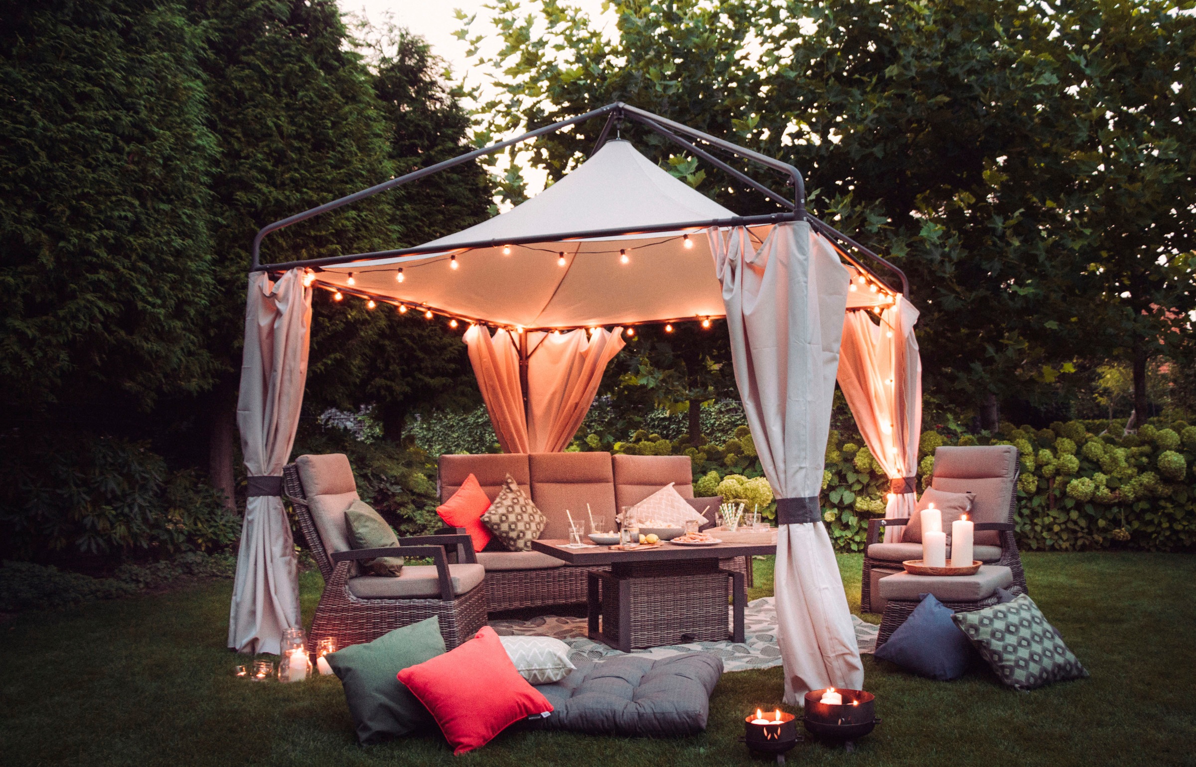 Siena Garden Gartenlounge-Set "Corido" 4 Stk. tlg. günstig online kaufen