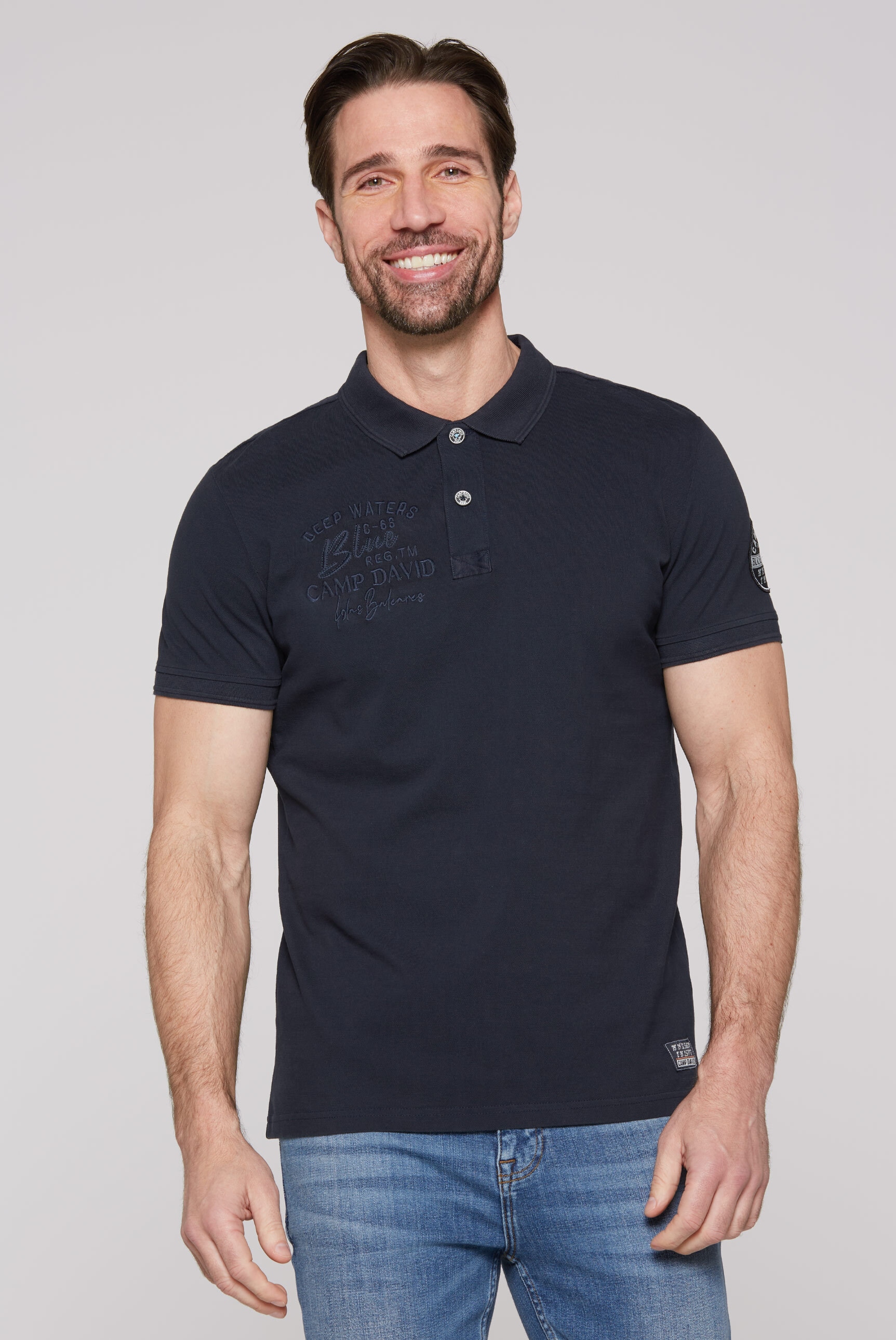 CAMP DAVID Poloshirt, aus Baumwolle günstig online kaufen