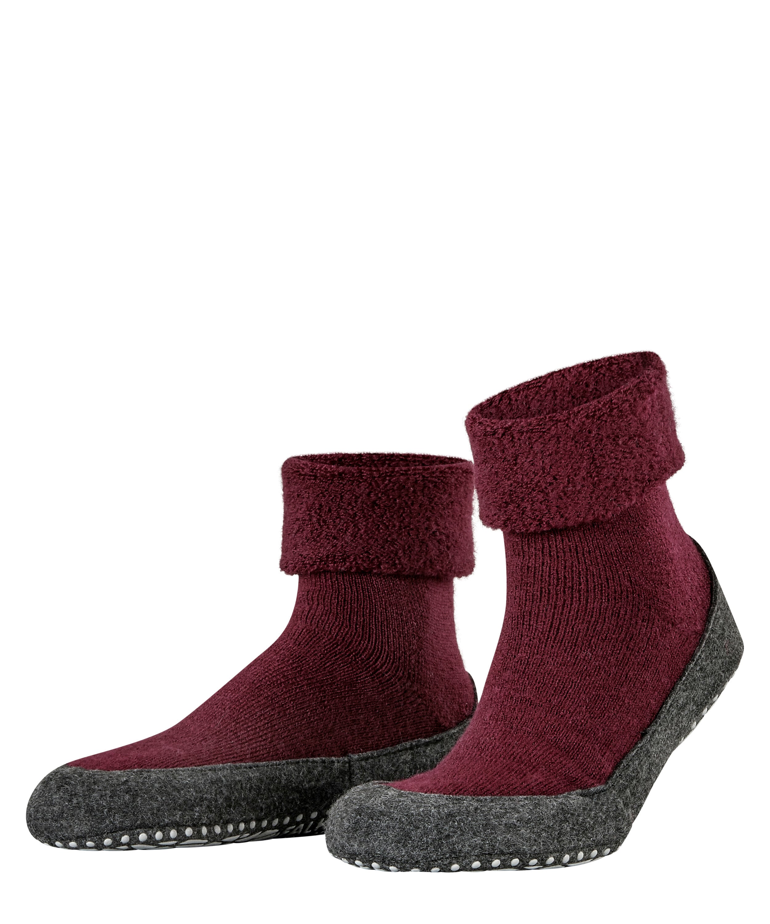 FALKE Haussocken "Cosyshoe" mit Merinowolle & rutschhemmender Sohle, atmungsaktiv