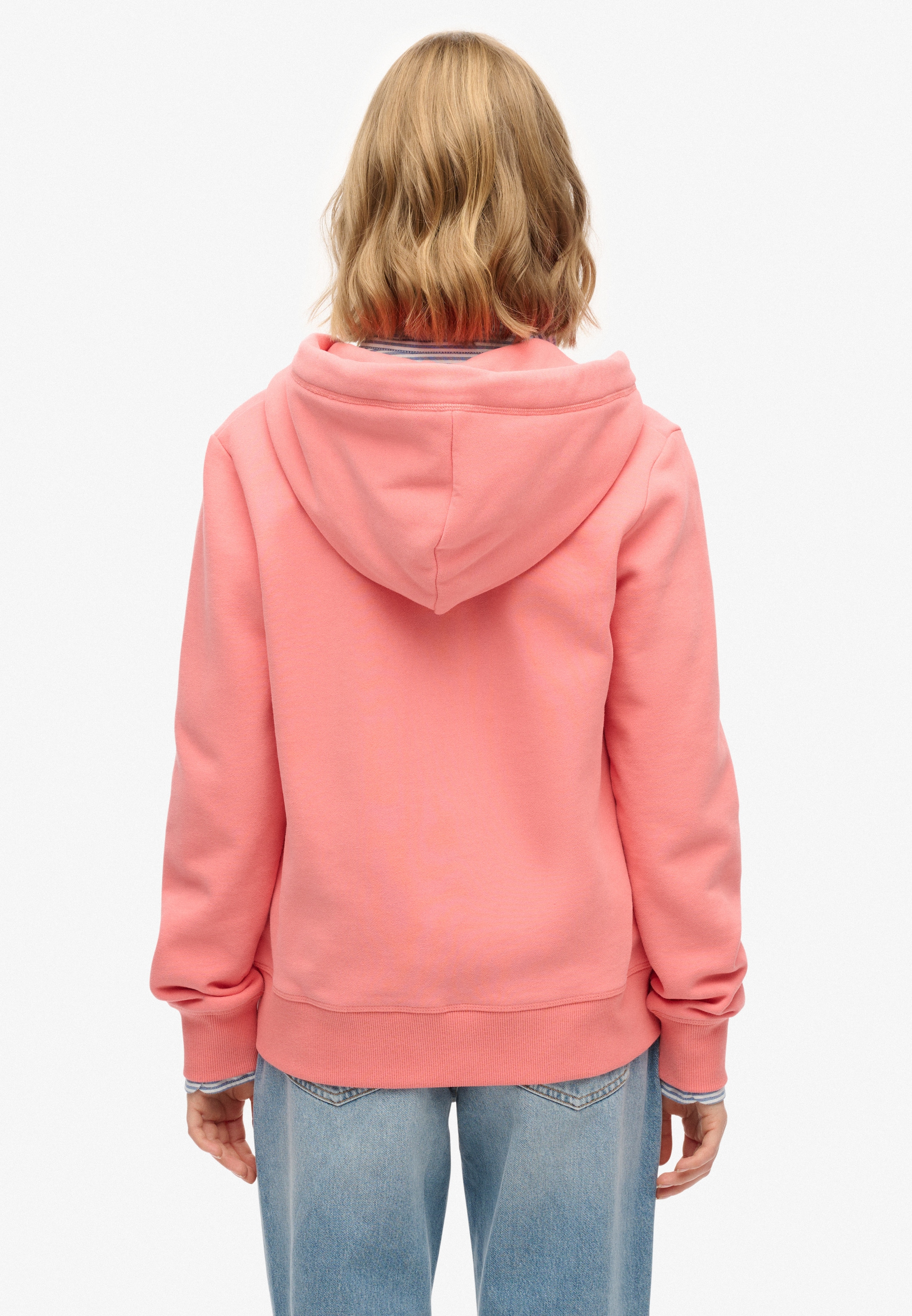 Superdry Kapuzensweatjacke »ESSENTIAL LOGO ZIPHOOD HB«