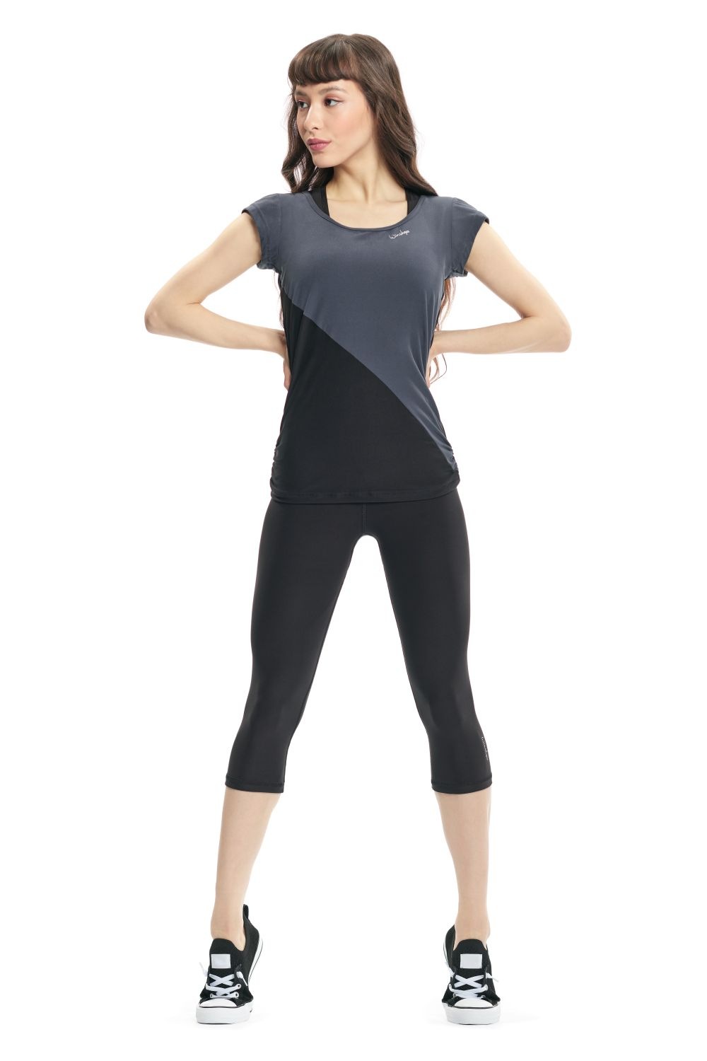 Winshape Leggings »3/4 Functional Comfort HWL217C«, mit V-Shape Applikation und Core-Bund