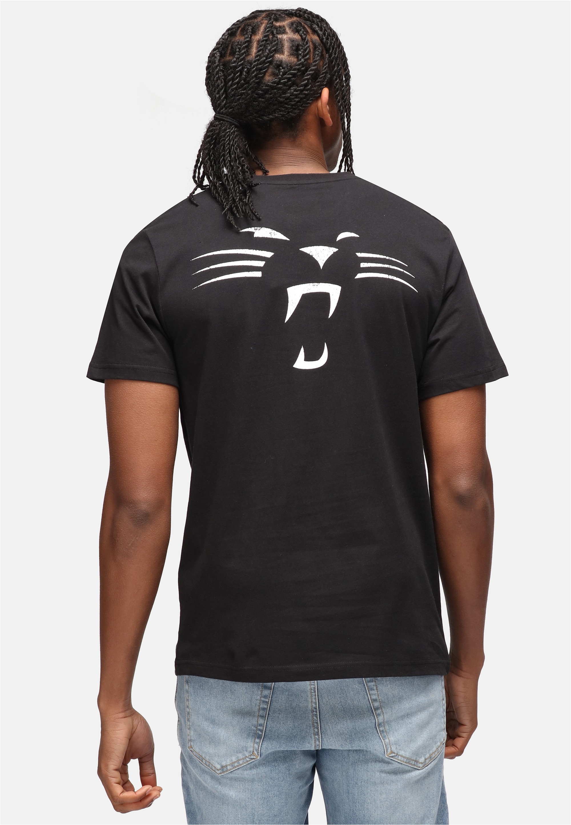 Recovered T-Shirt »NFL Panthers Logo Core«, (1 tlg.), im zeitlosen Design