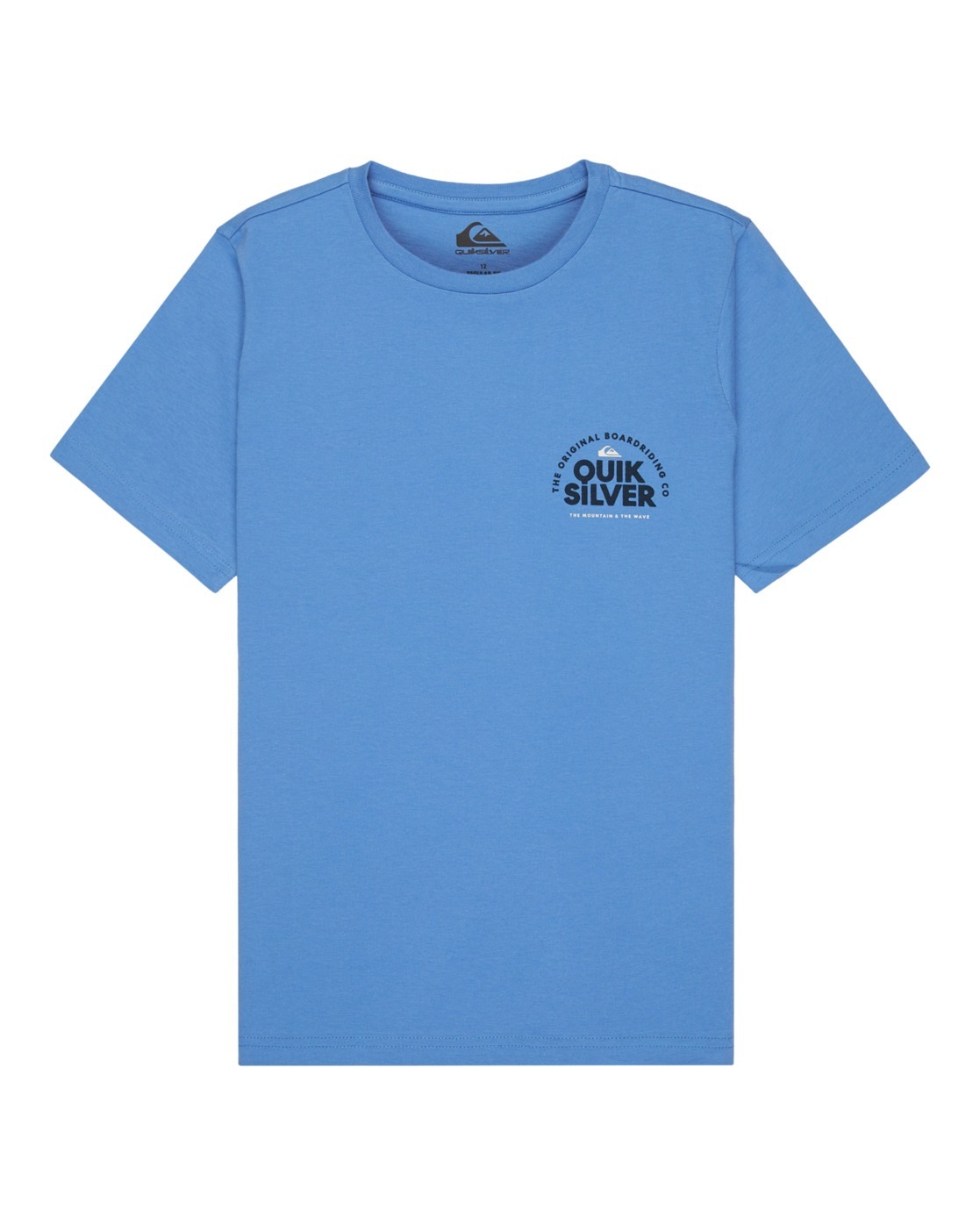 T-Shirt QUIKSILVER "Fundamental Ride", Jungen, Gr. 16, riviera, Obermaterial: 70% Walkfrottier, 30% Walkfrottier;, Shirts T-Shirt
